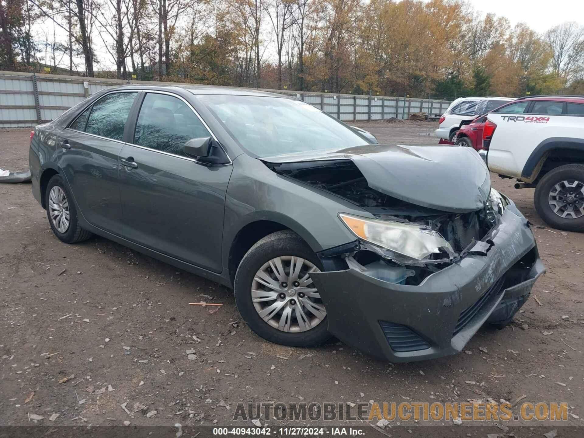 4T1BF1FK7CU628295 TOYOTA CAMRY 2012