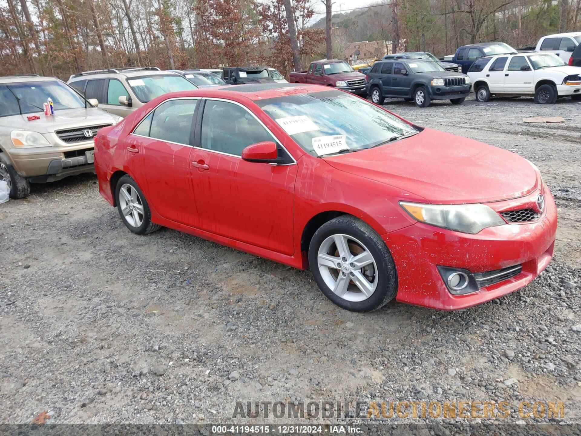 4T1BF1FK7DU656907 TOYOTA CAMRY 2013