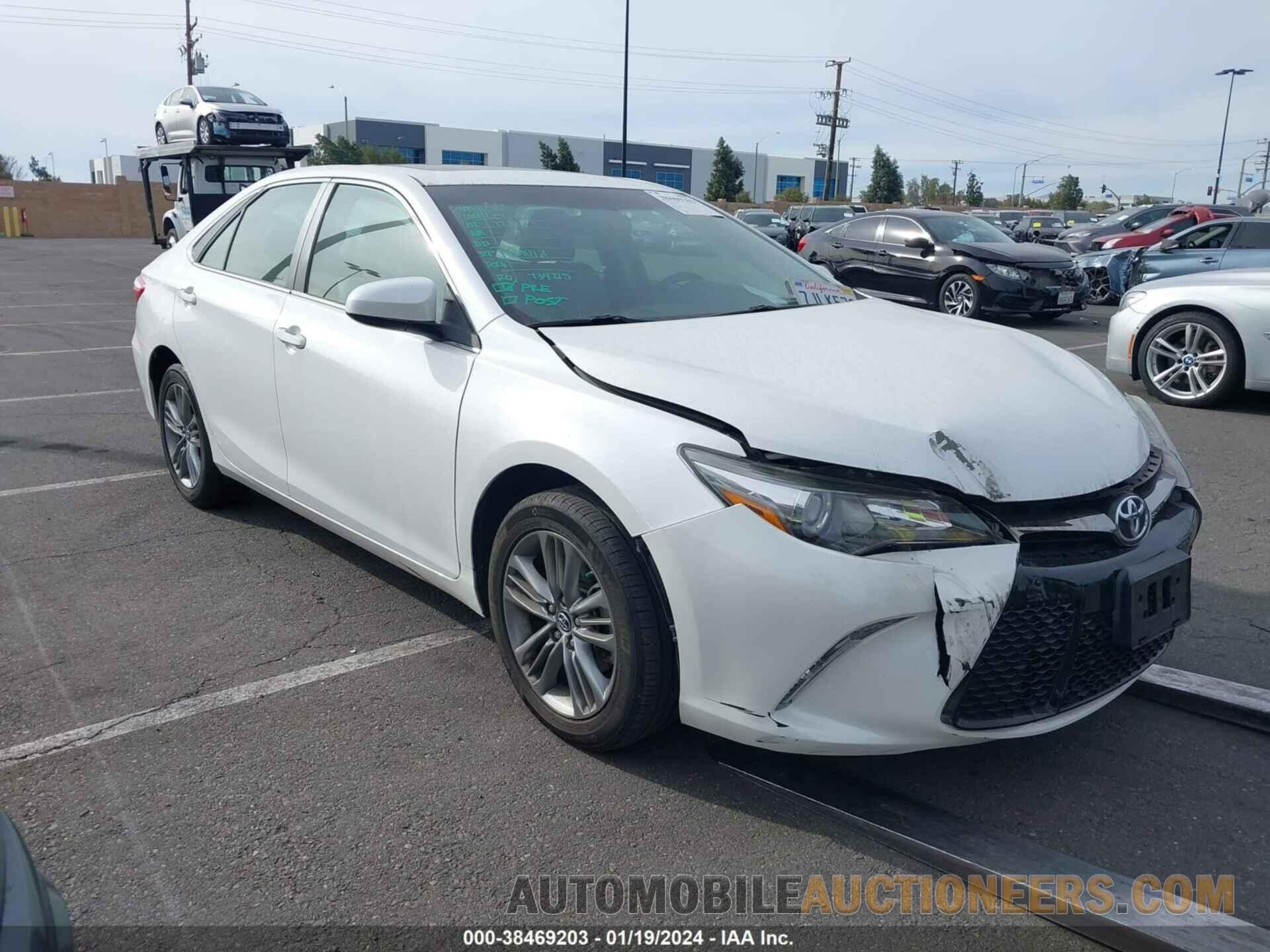 4T1BF1FK7FU001665 TOYOTA CAMRY 2015