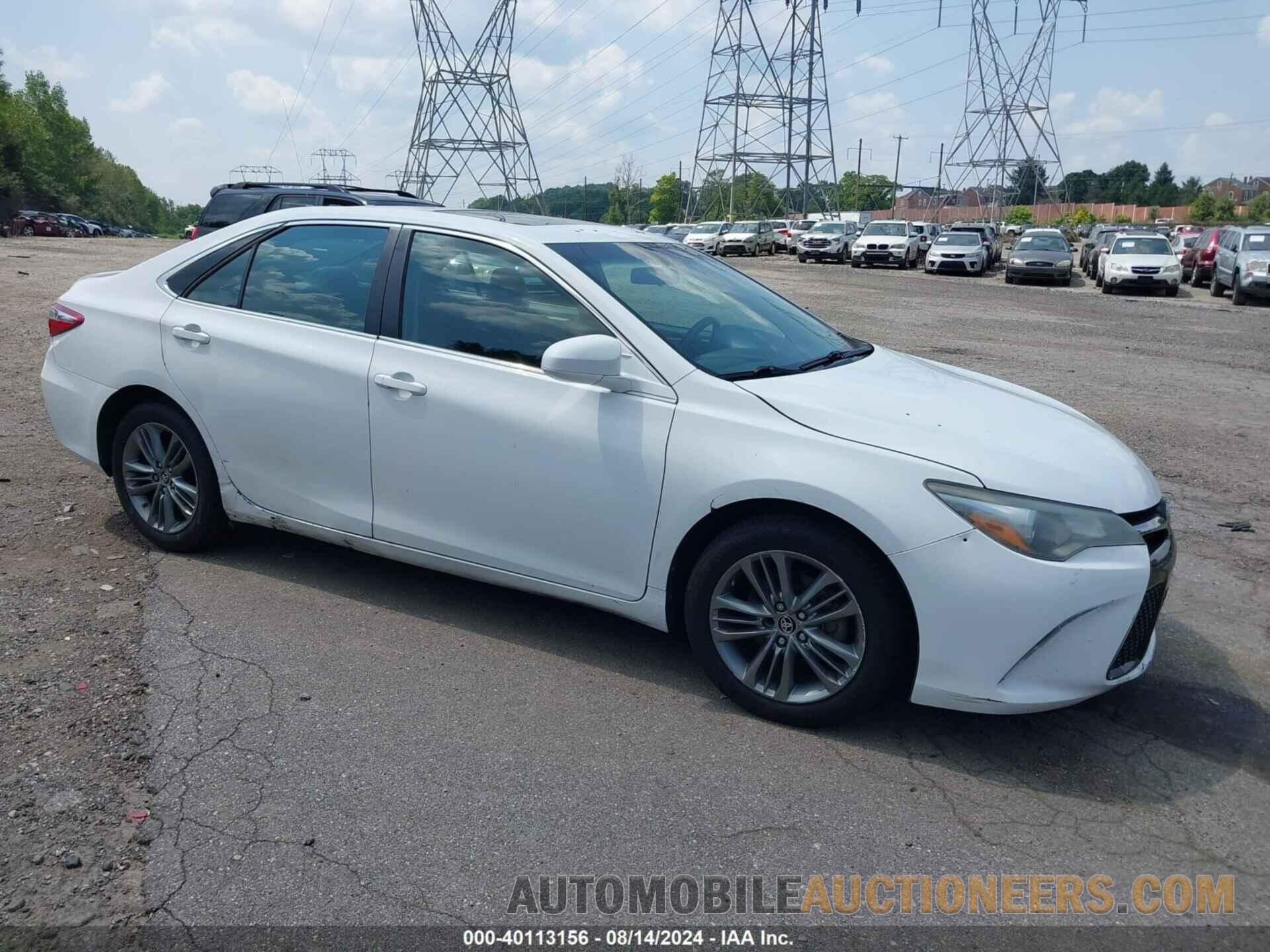 4T1BF1FK7FU007613 TOYOTA CAMRY 2015