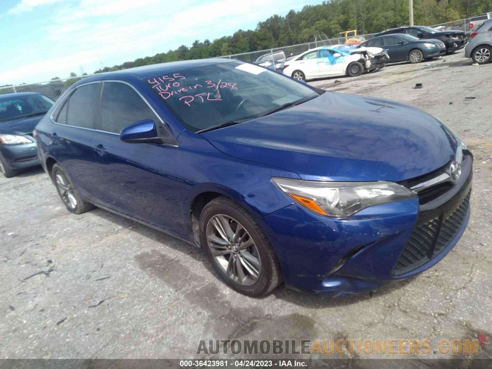 4T1BF1FK7FU890550 TOYOTA CAMRY 2015