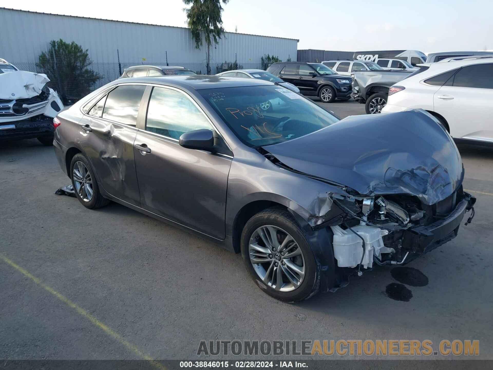 4T1BF1FK7FU917469 TOYOTA CAMRY 2015