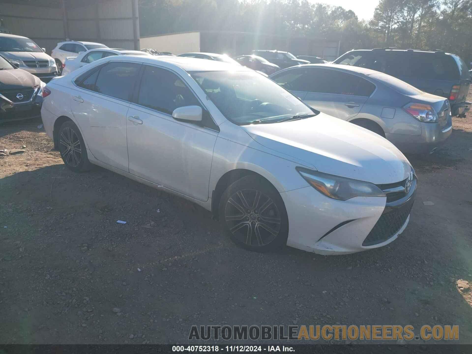 4T1BF1FK7GU146836 TOYOTA CAMRY 2016