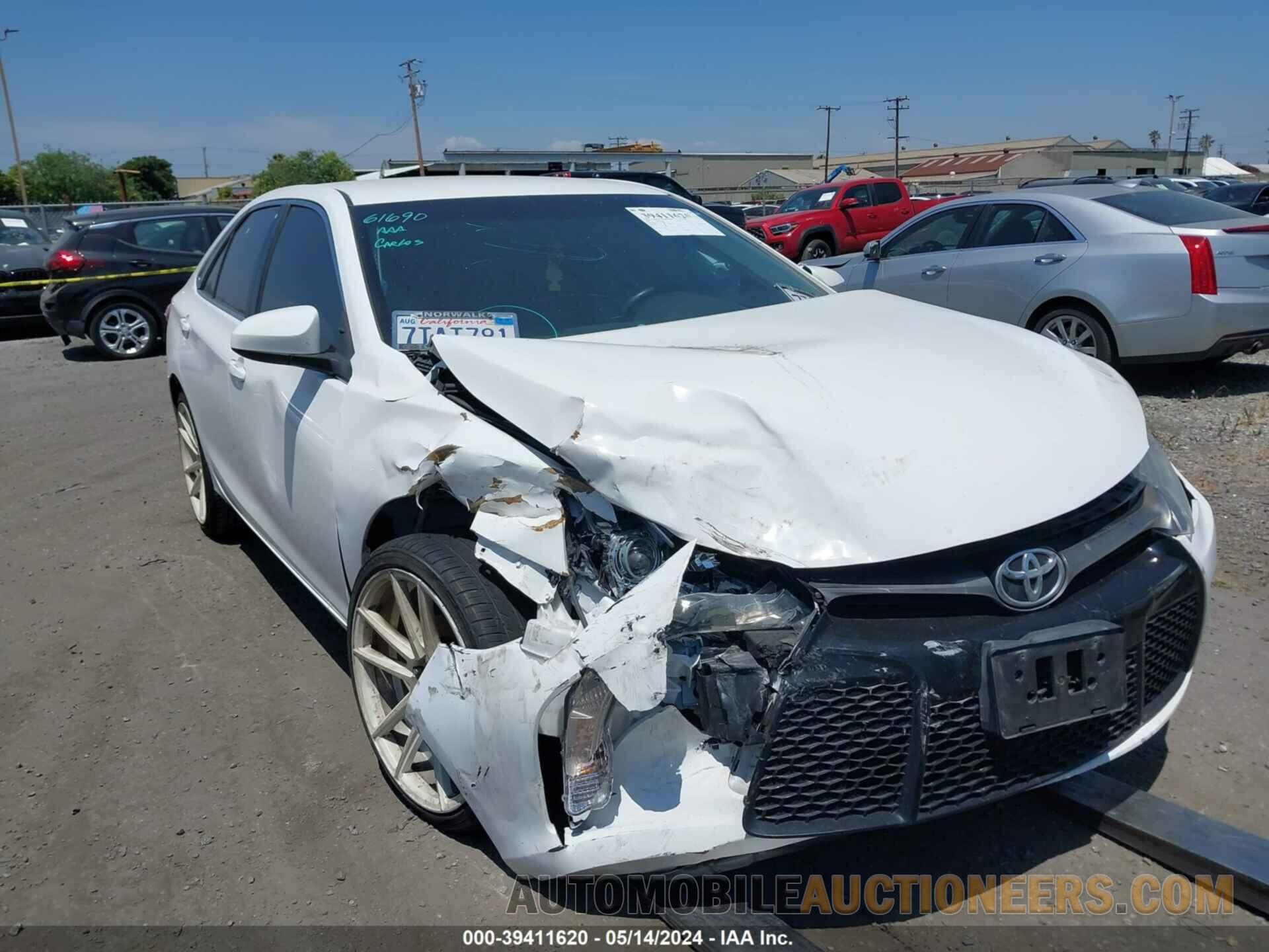 4T1BF1FK7GU187466 TOYOTA CAMRY 2016