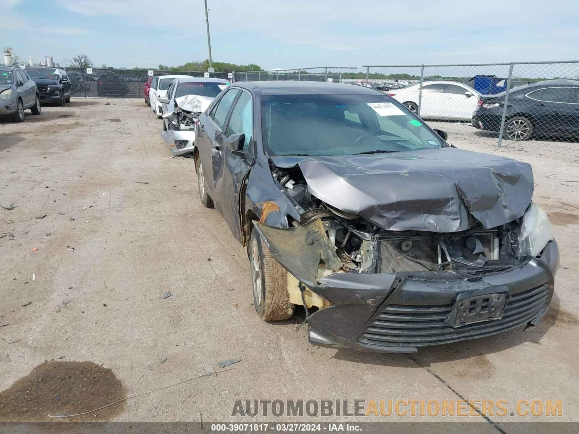 4T1BF1FK7GU244295 TOYOTA CAMRY 2016