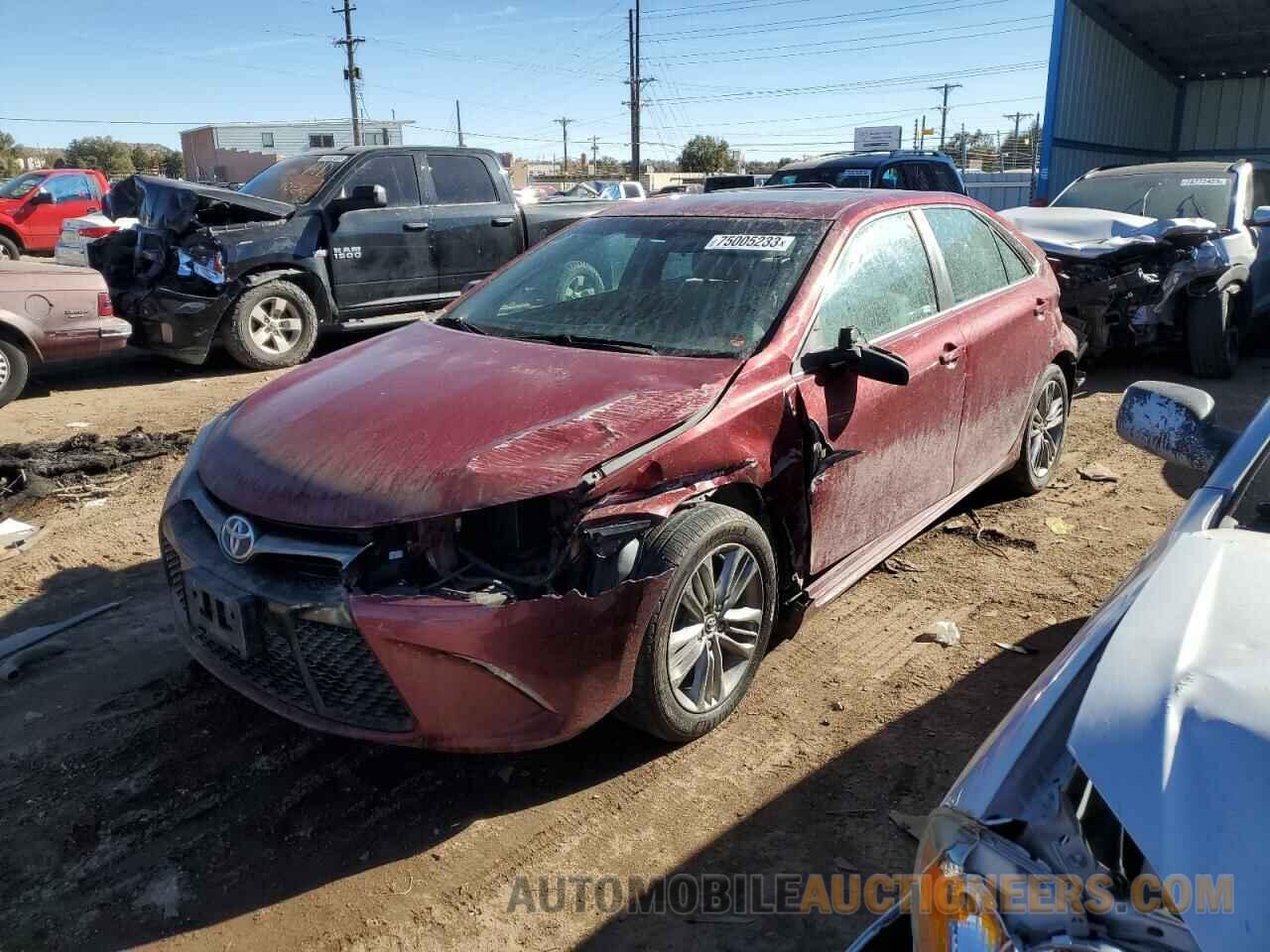 4T1BF1FK7GU556276 TOYOTA CAMRY 2016