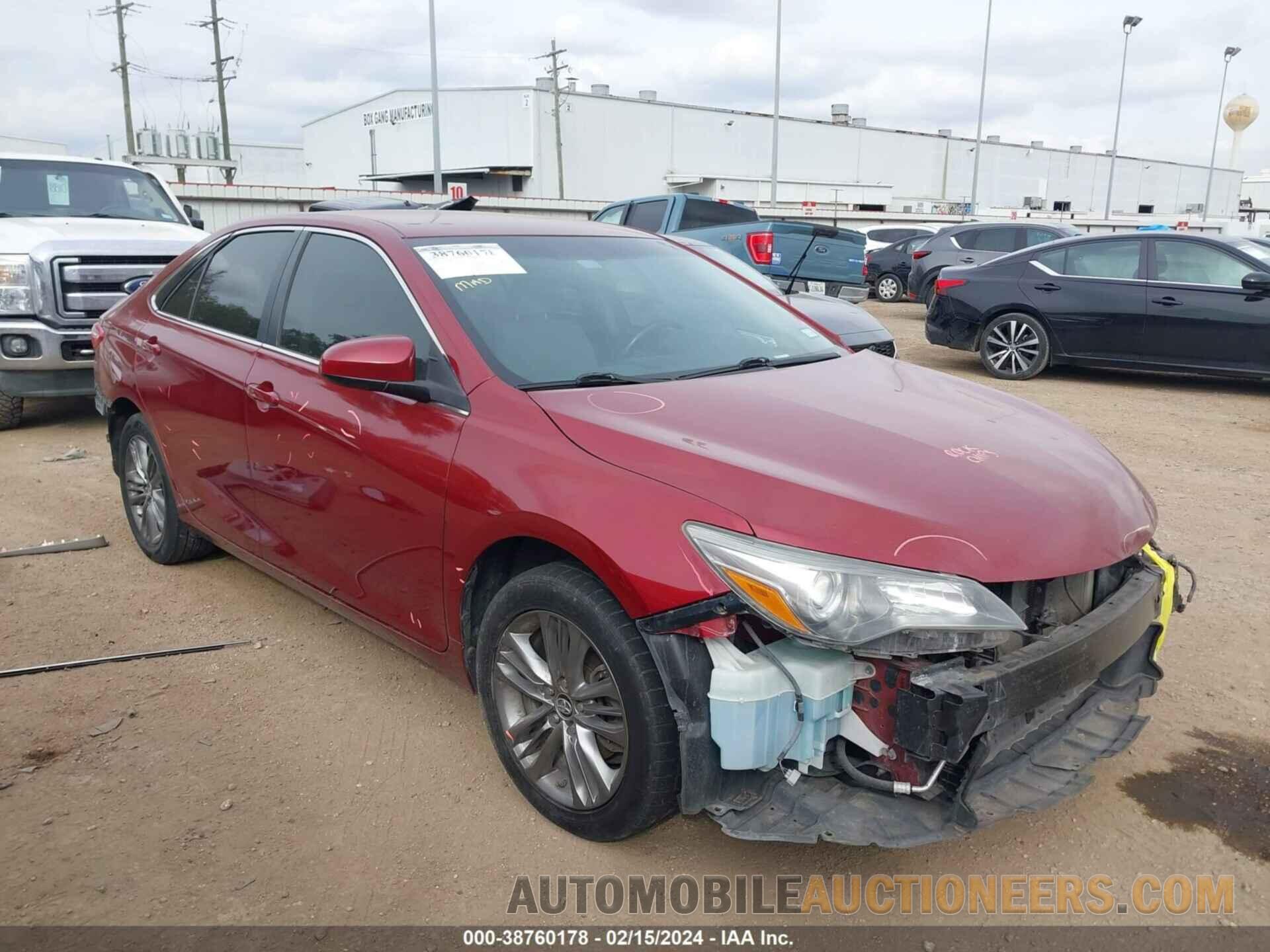 4T1BF1FK7GU587074 TOYOTA CAMRY 2016