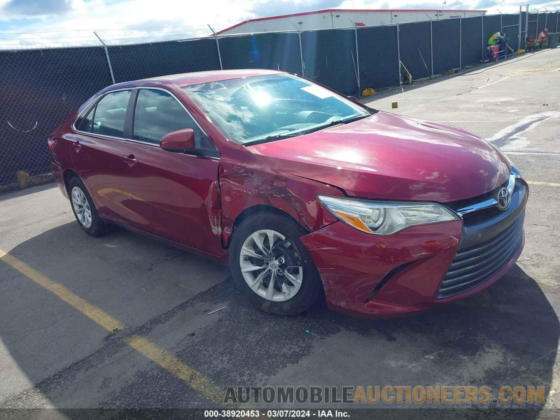 4T1BF1FK7GU592694 TOYOTA CAMRY 2016