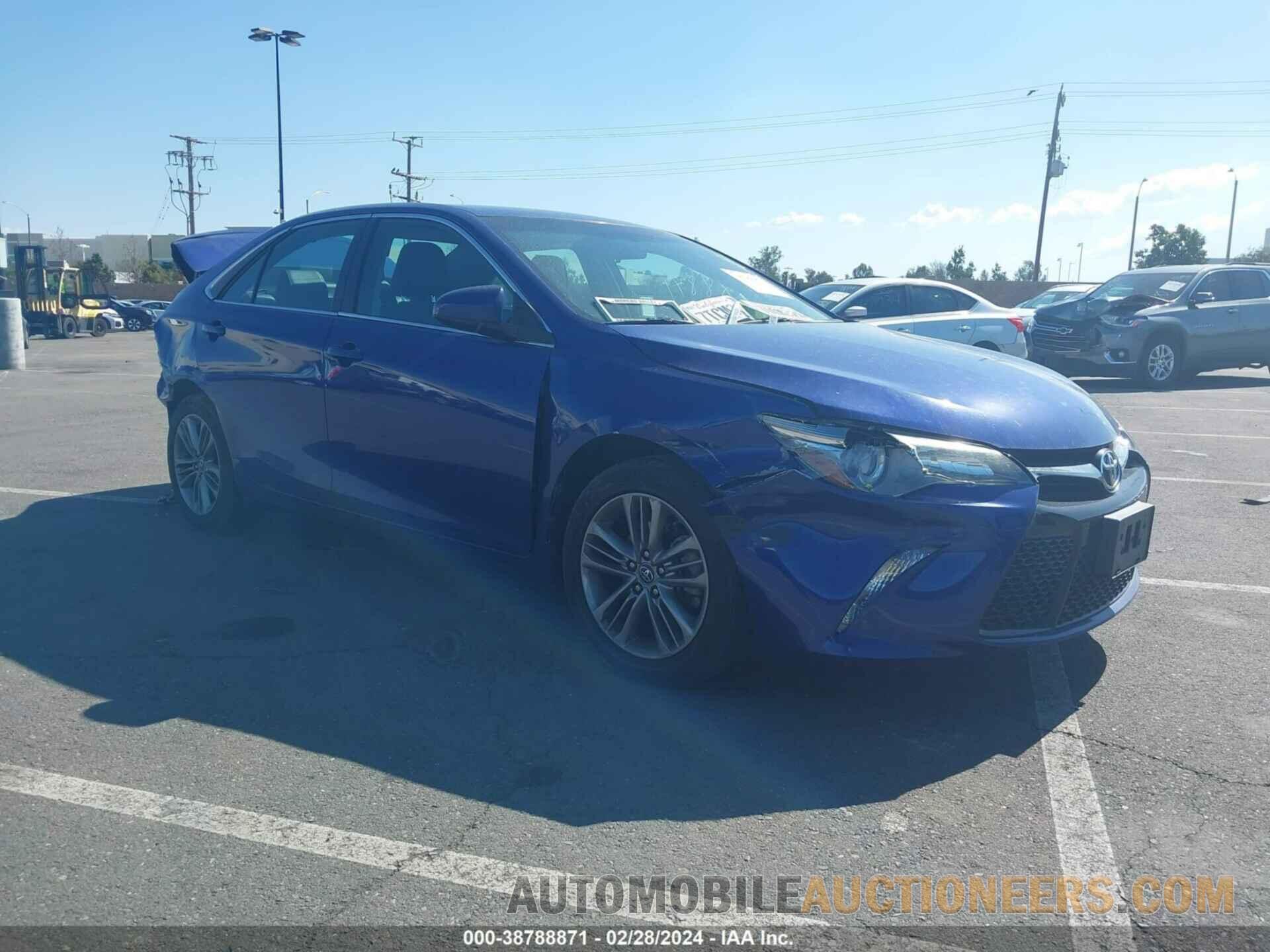 4T1BF1FK7GU609560 TOYOTA CAMRY 2016