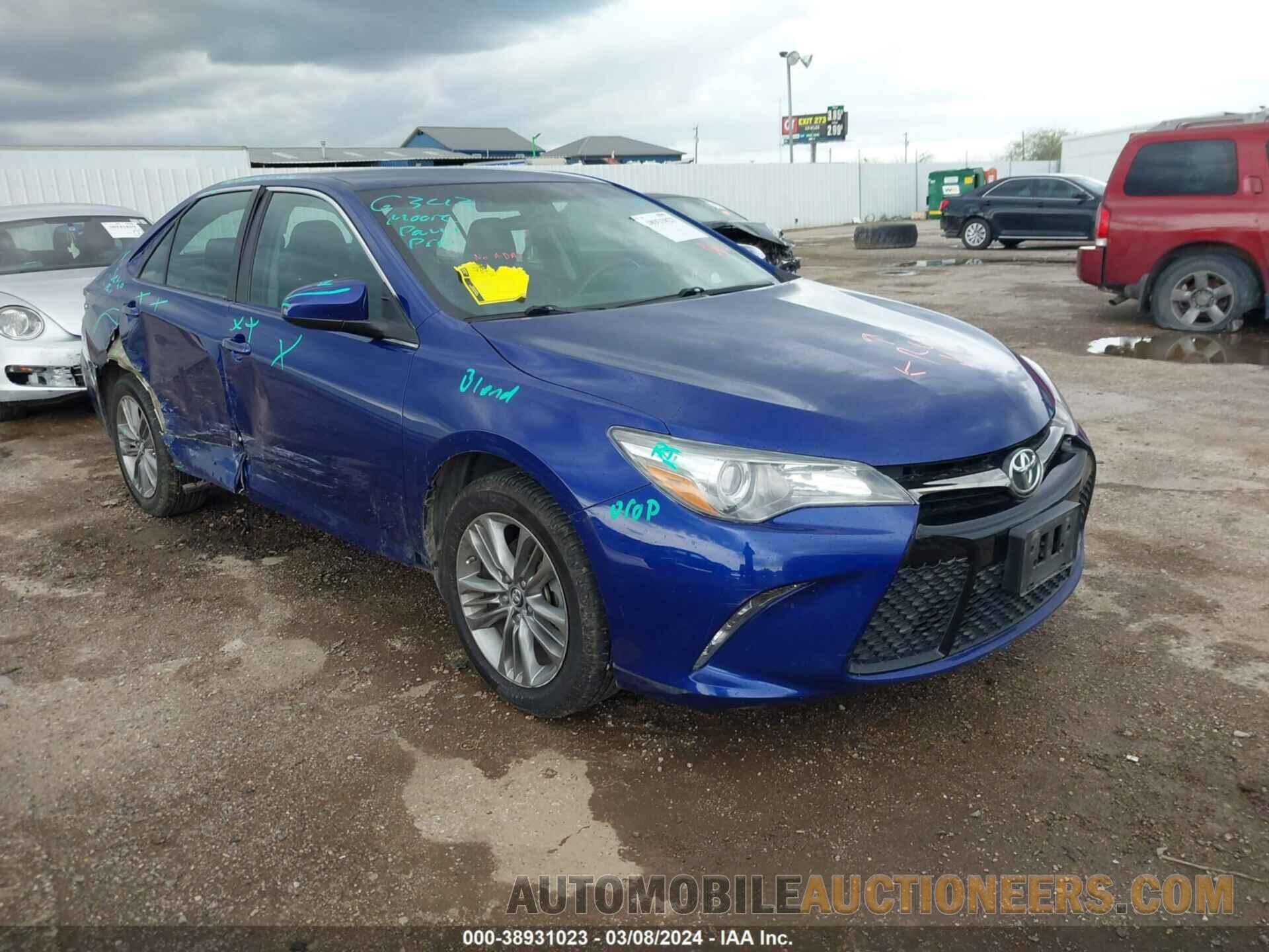 4T1BF1FK7GU611423 TOYOTA CAMRY 2016