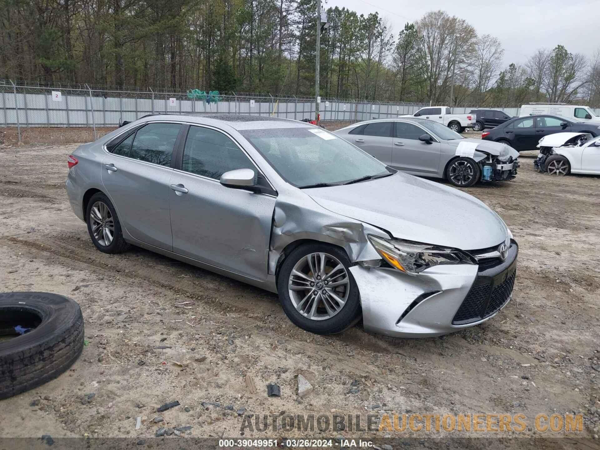 4T1BF1FK7HU294261 TOYOTA CAMRY 2017