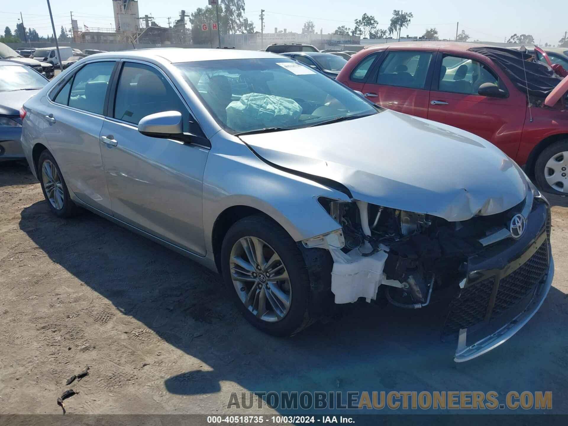 4T1BF1FK7HU318395 TOYOTA CAMRY 2017