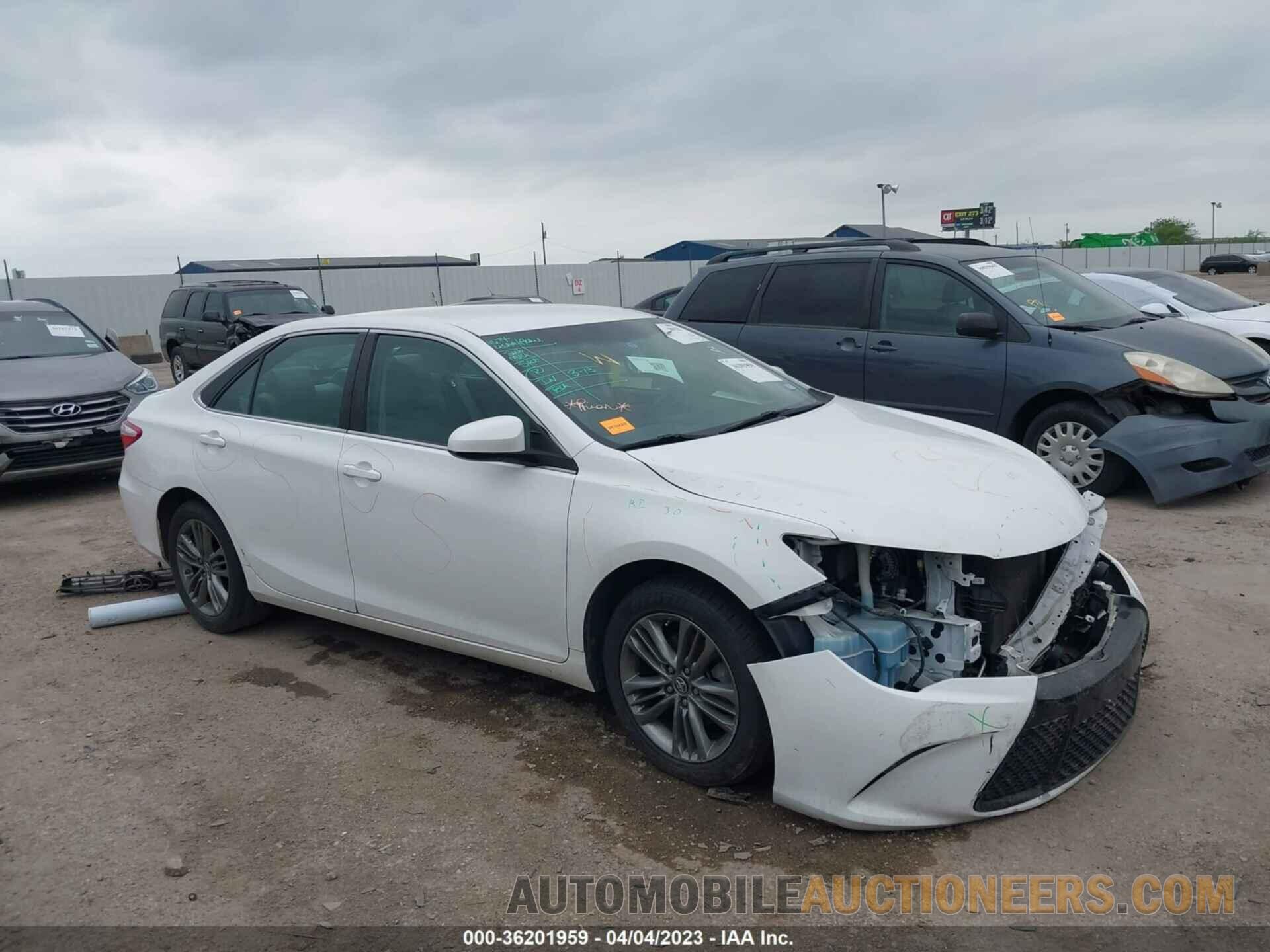 4T1BF1FK7HU352806 TOYOTA CAMRY 2017