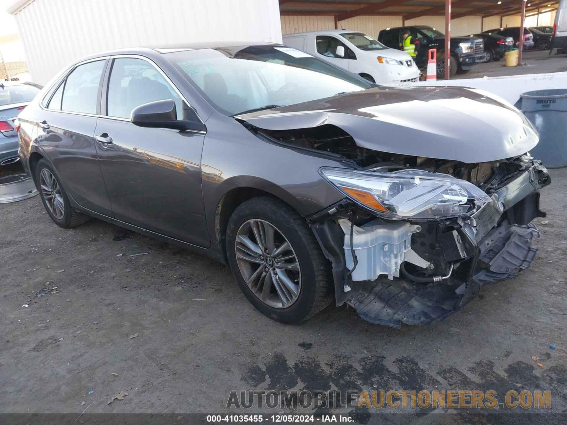 4T1BF1FK7HU383778 TOYOTA CAMRY 2017