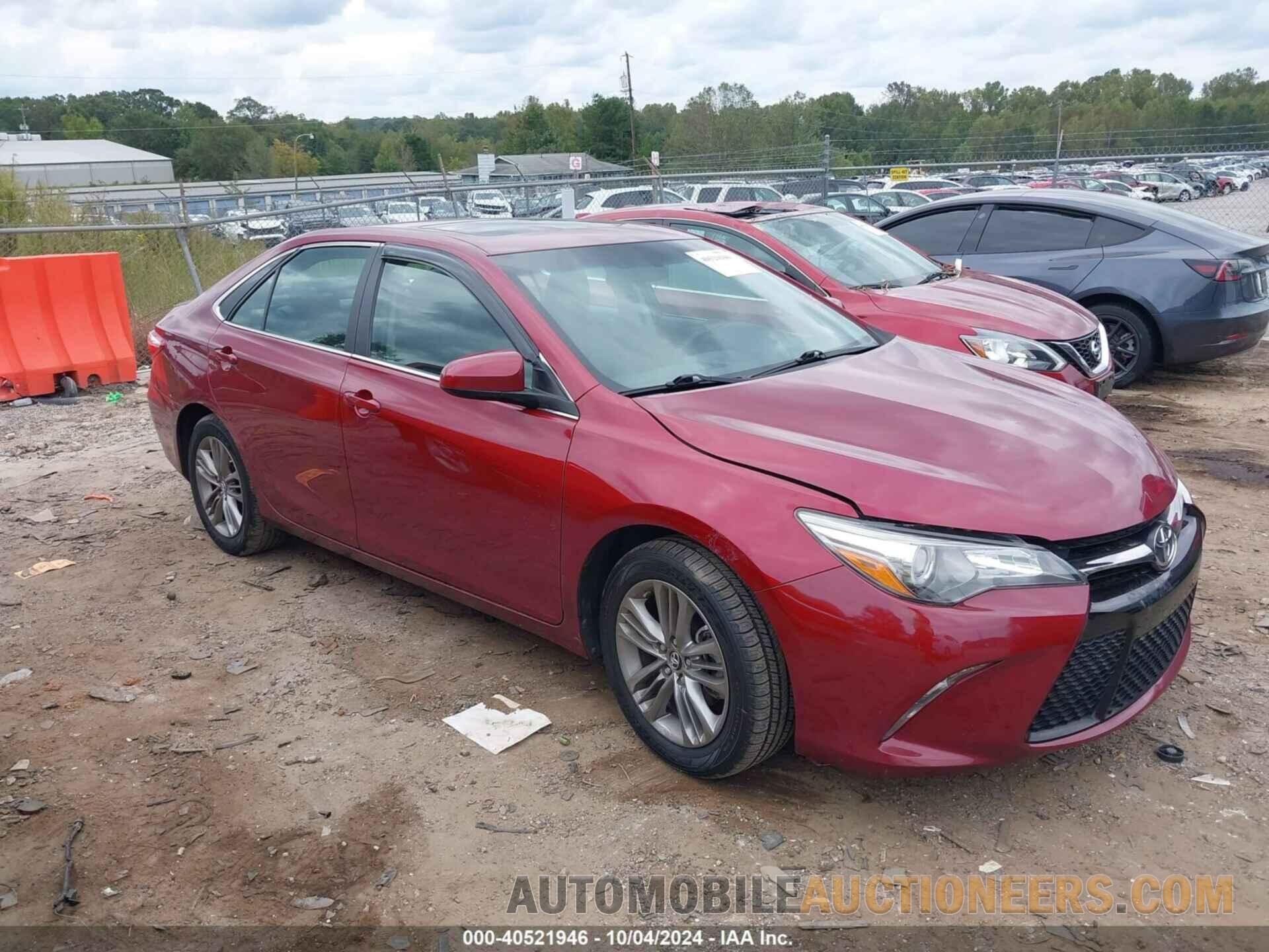 4T1BF1FK7HU626120 TOYOTA CAMRY 2017