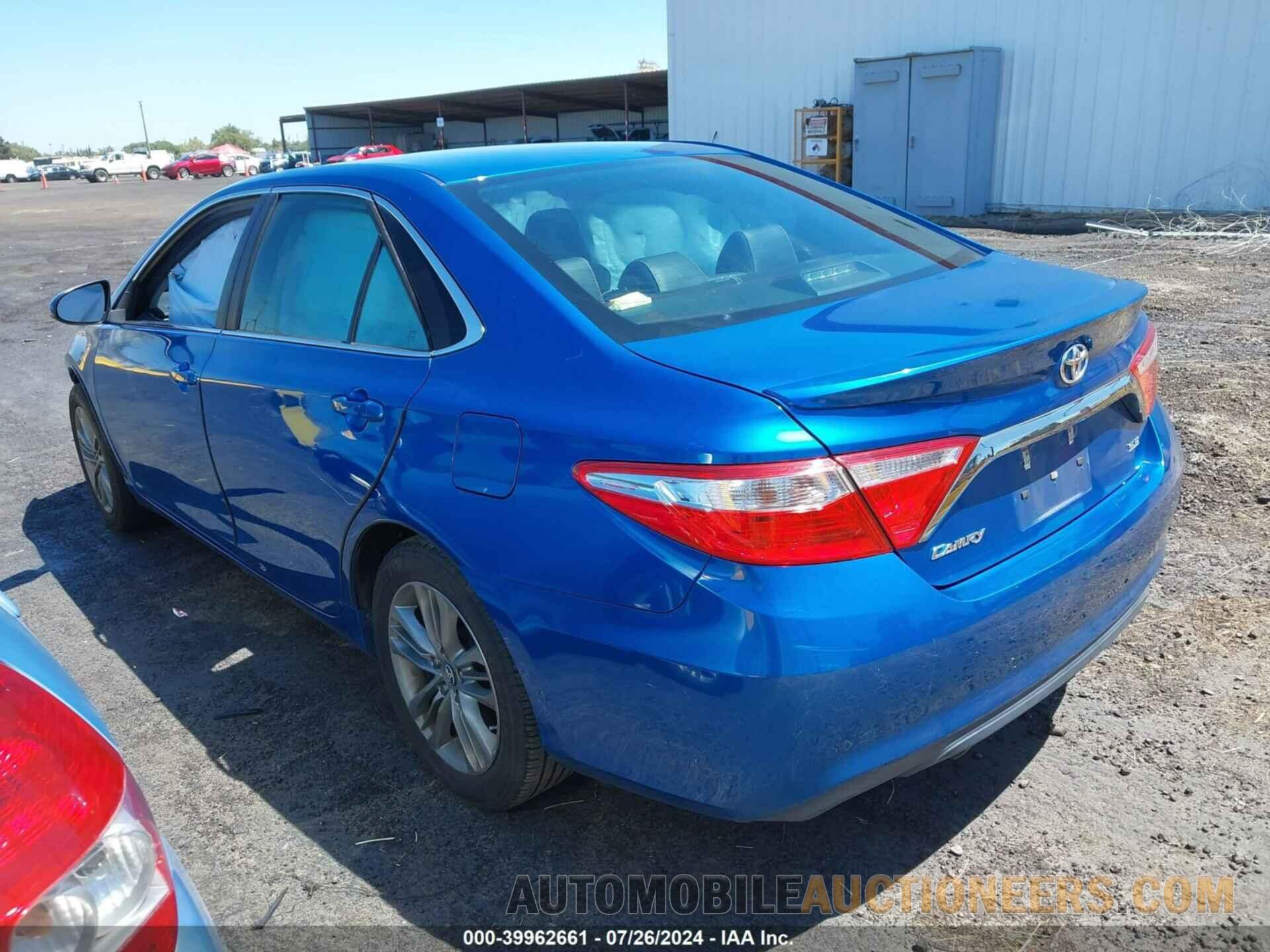 4T1BF1FK7HU643936 TOYOTA CAMRY 2017