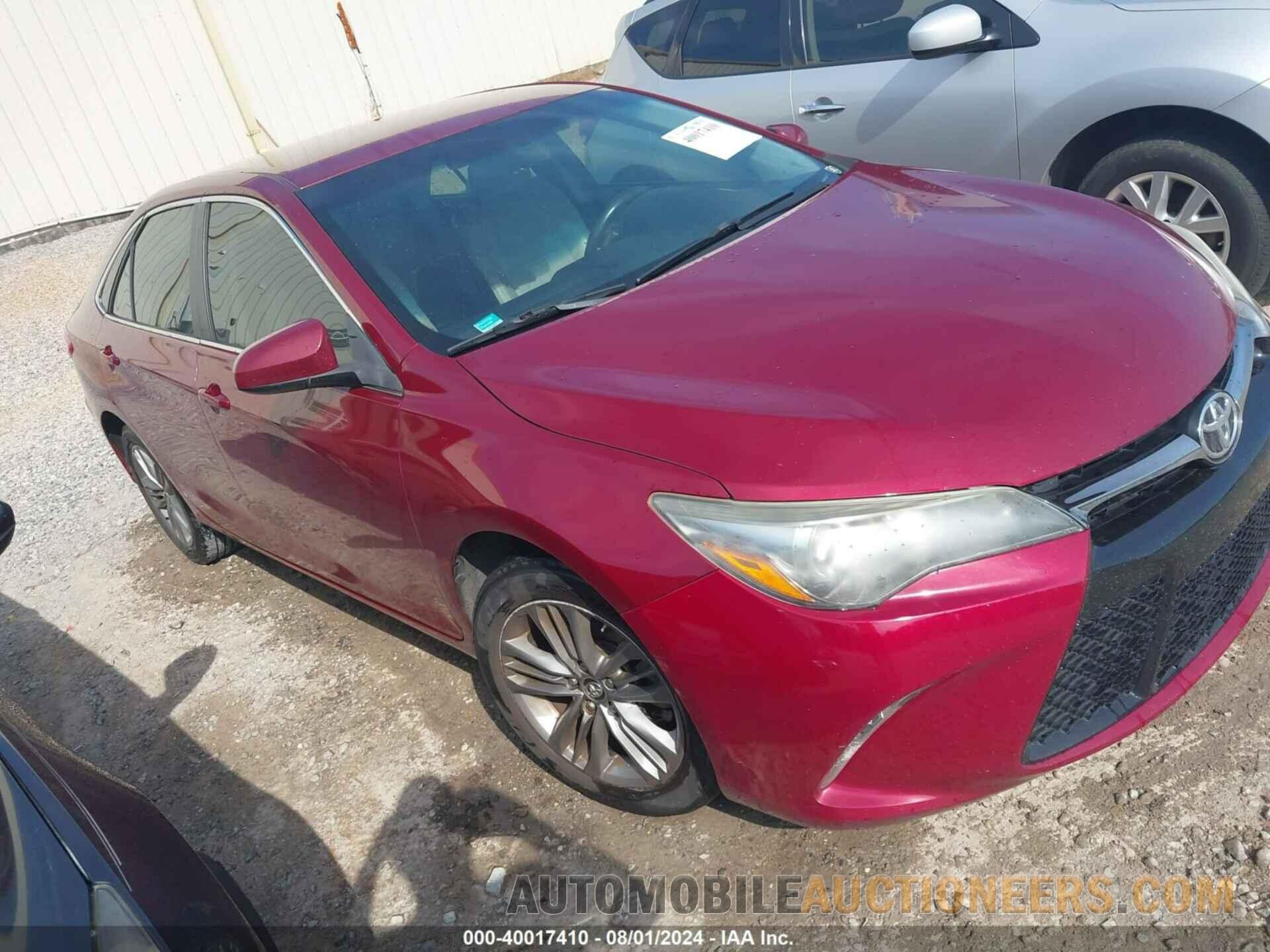 4T1BF1FK7HU763641 TOYOTA CAMRY 2017