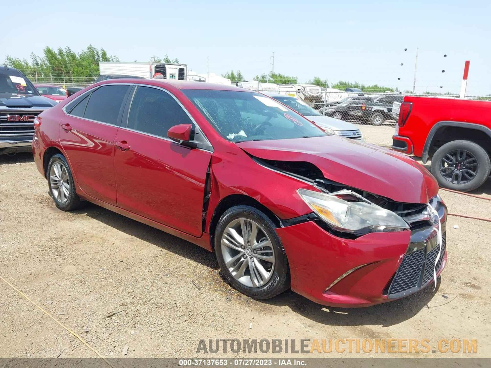 4T1BF1FK7HU783629 TOYOTA CAMRY 2017