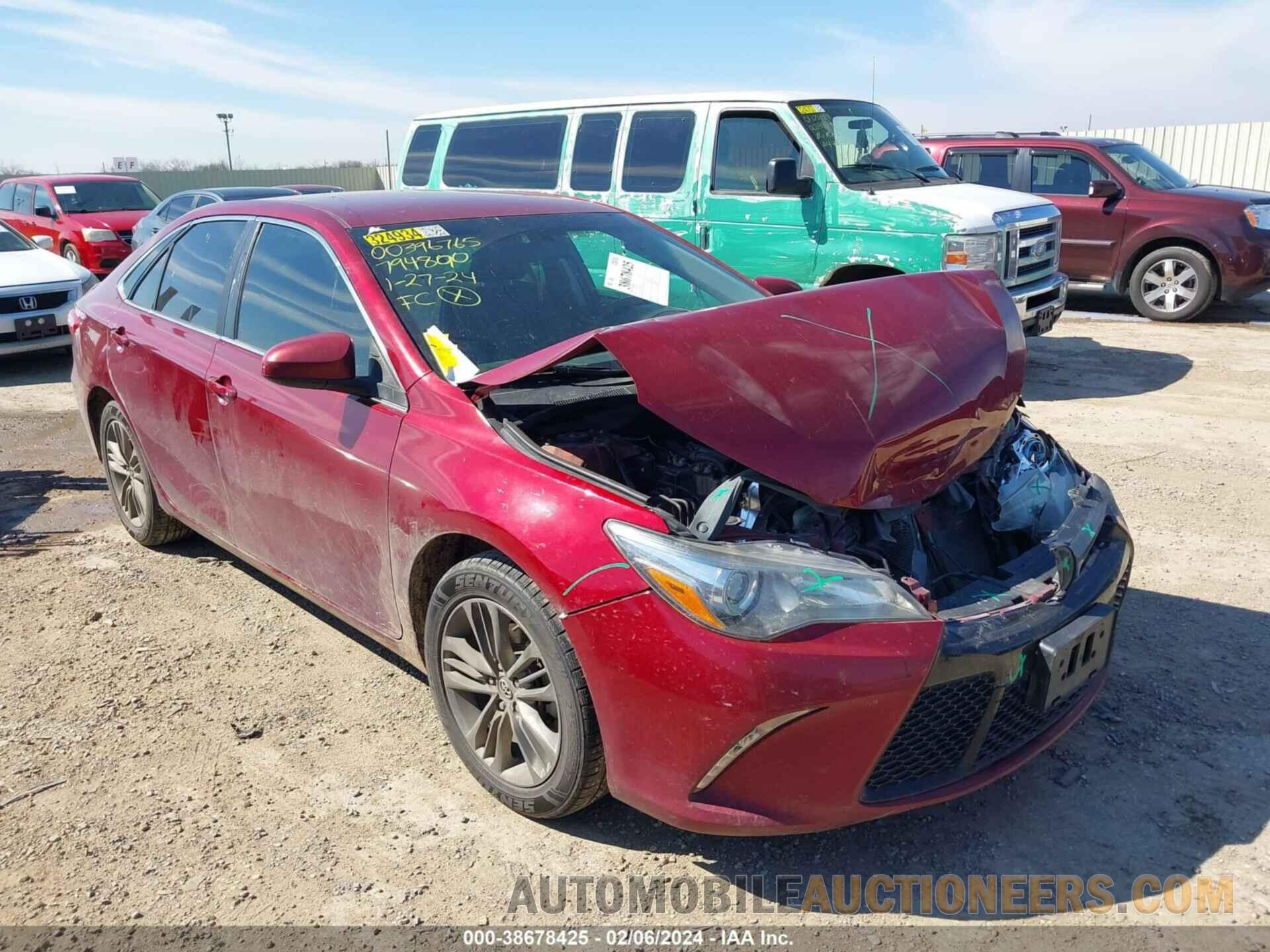 4T1BF1FK7HU794890 TOYOTA CAMRY 2017