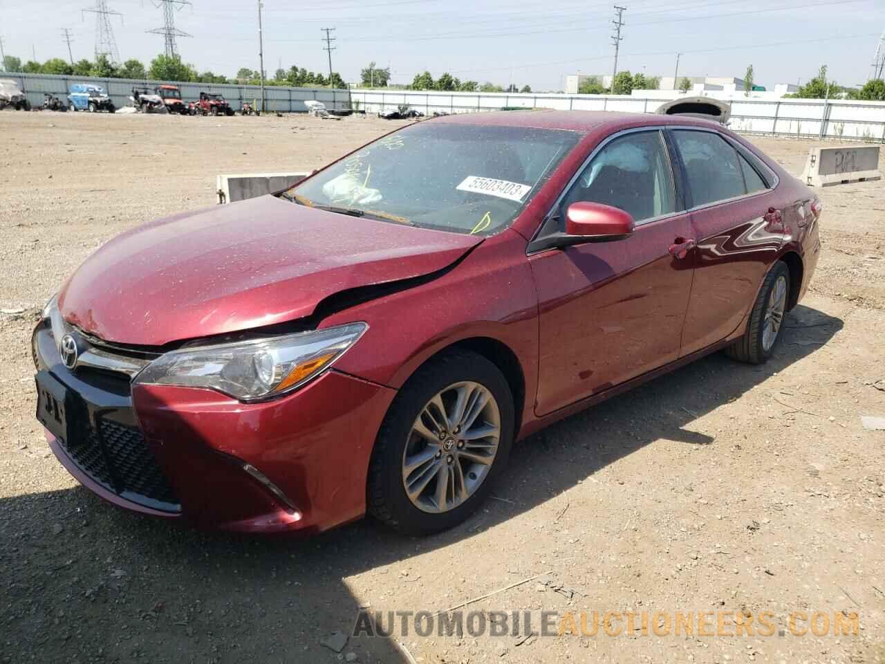 4T1BF1FK7HU801658 TOYOTA CAMRY 2017