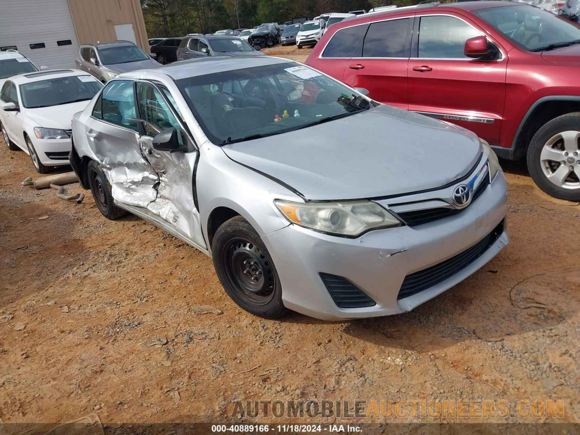 4T1BF1FK8CU094904 TOYOTA CAMRY 2012