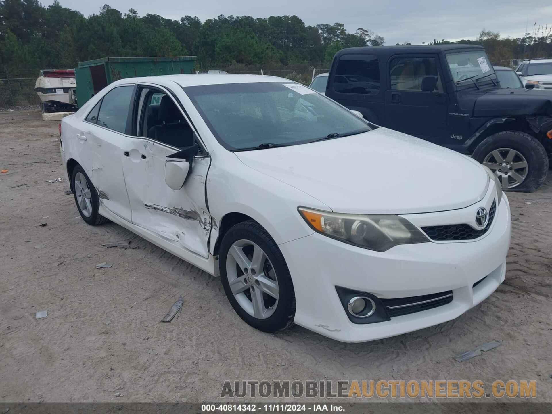 4T1BF1FK8CU148511 TOYOTA CAMRY 2012