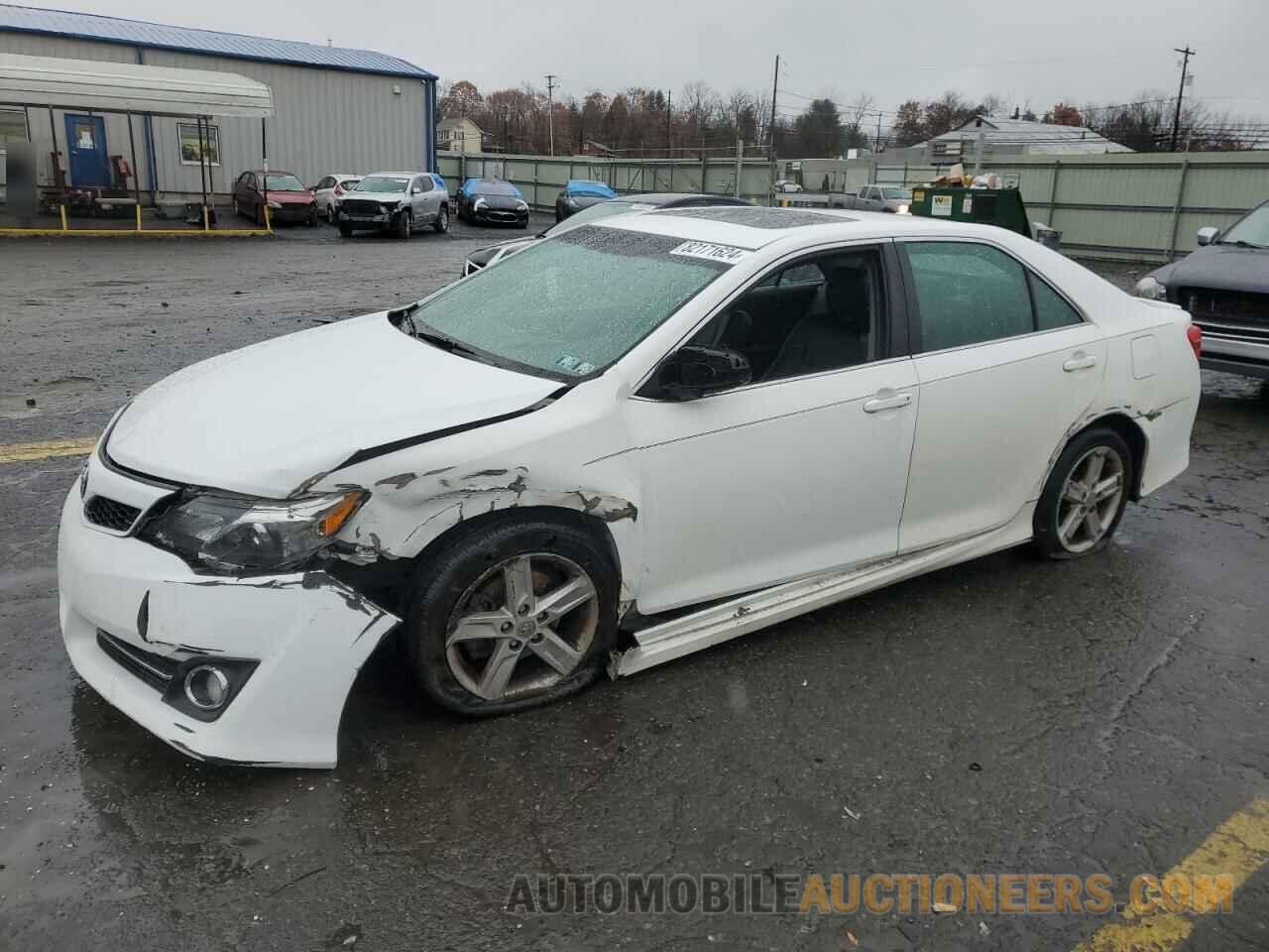 4T1BF1FK8CU507484 TOYOTA CAMRY 2012