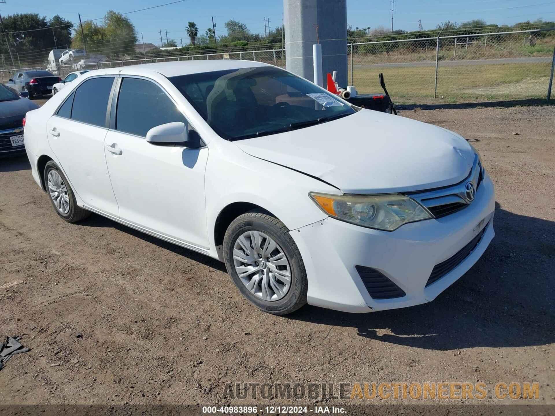 4T1BF1FK8CU551436 TOYOTA CAMRY 2012