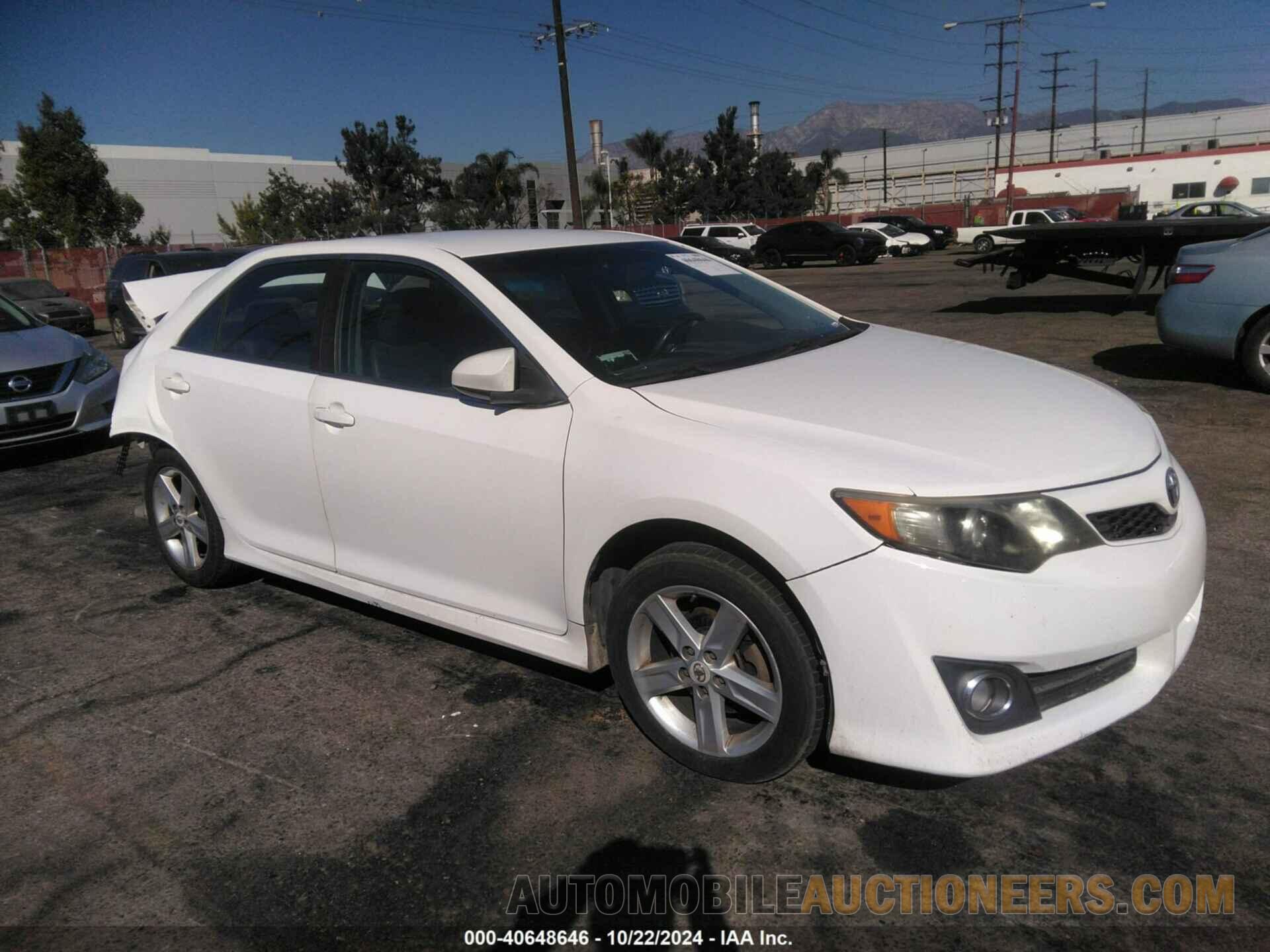 4T1BF1FK8CU573744 TOYOTA CAMRY 2012