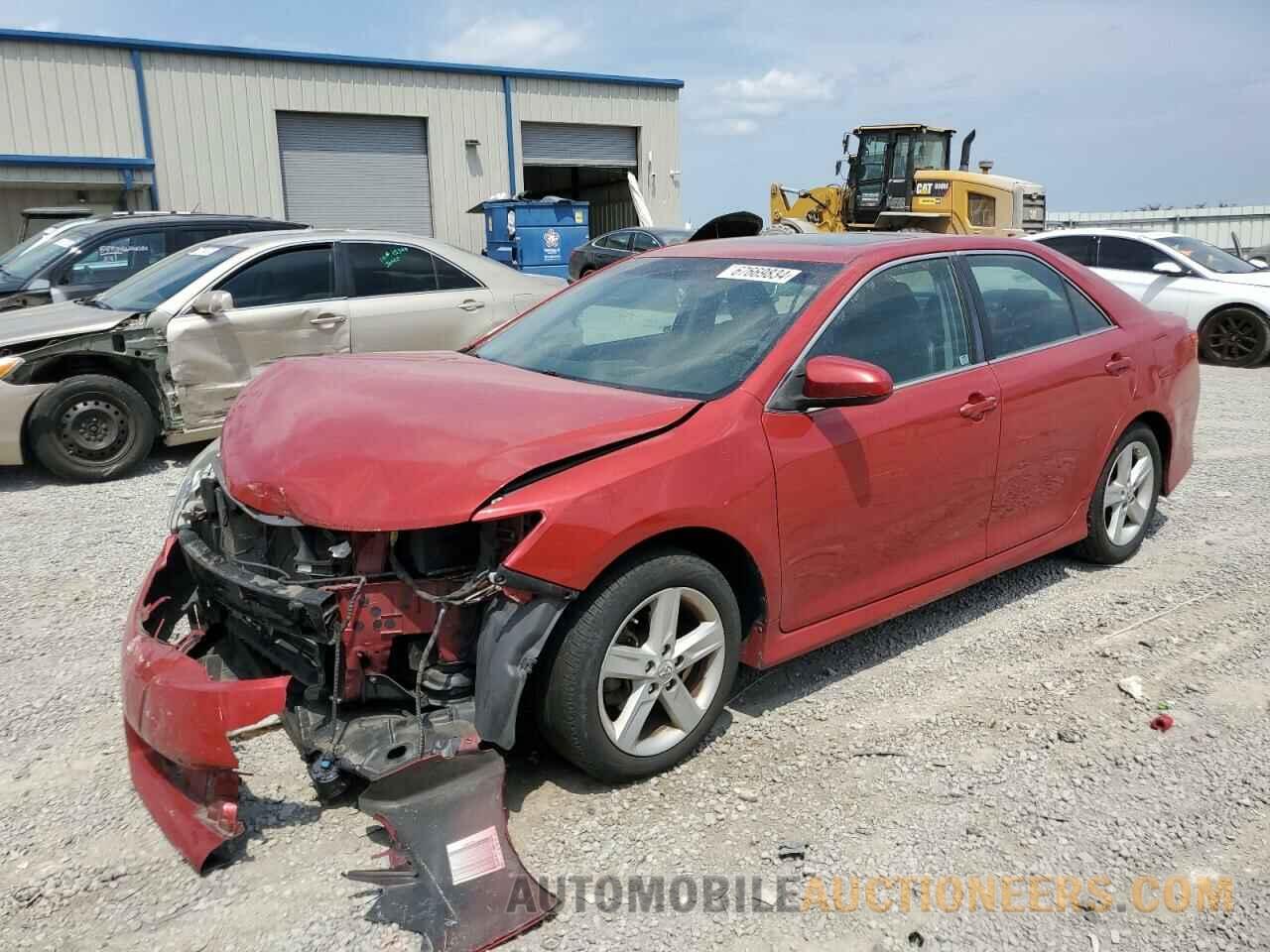 4T1BF1FK8CU607083 TOYOTA CAMRY 2012