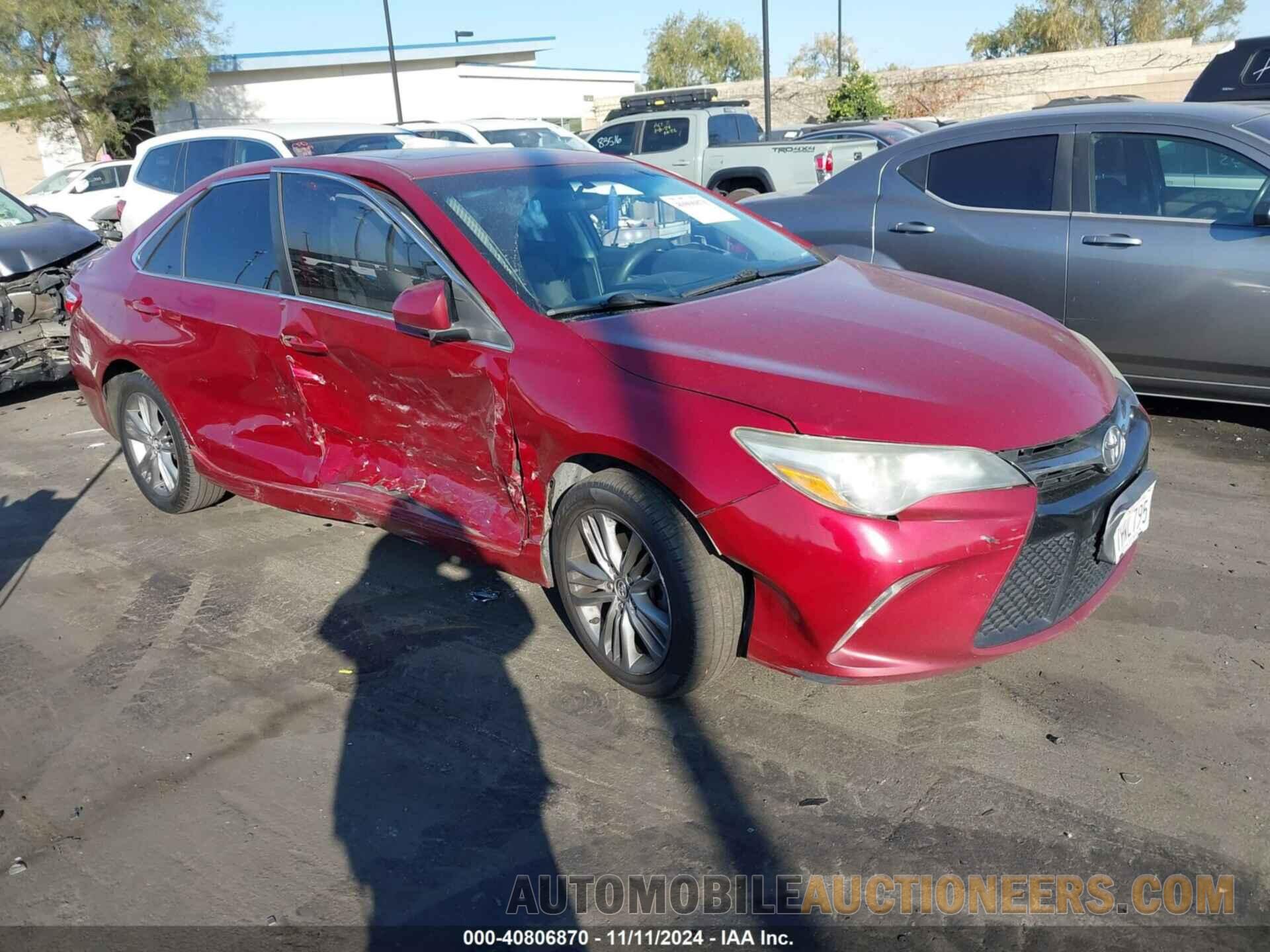 4T1BF1FK8FU883249 TOYOTA CAMRY 2015