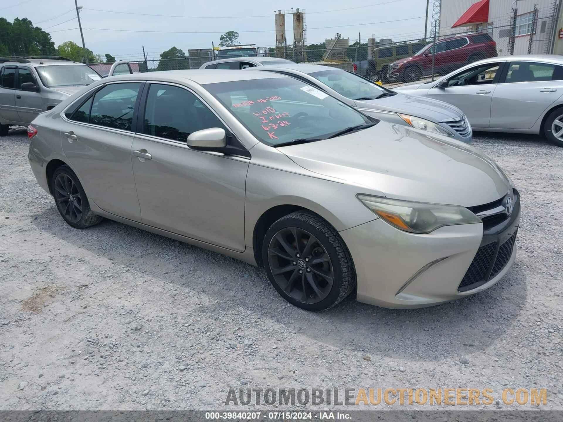 4T1BF1FK8FU905265 TOYOTA CAMRY 2015