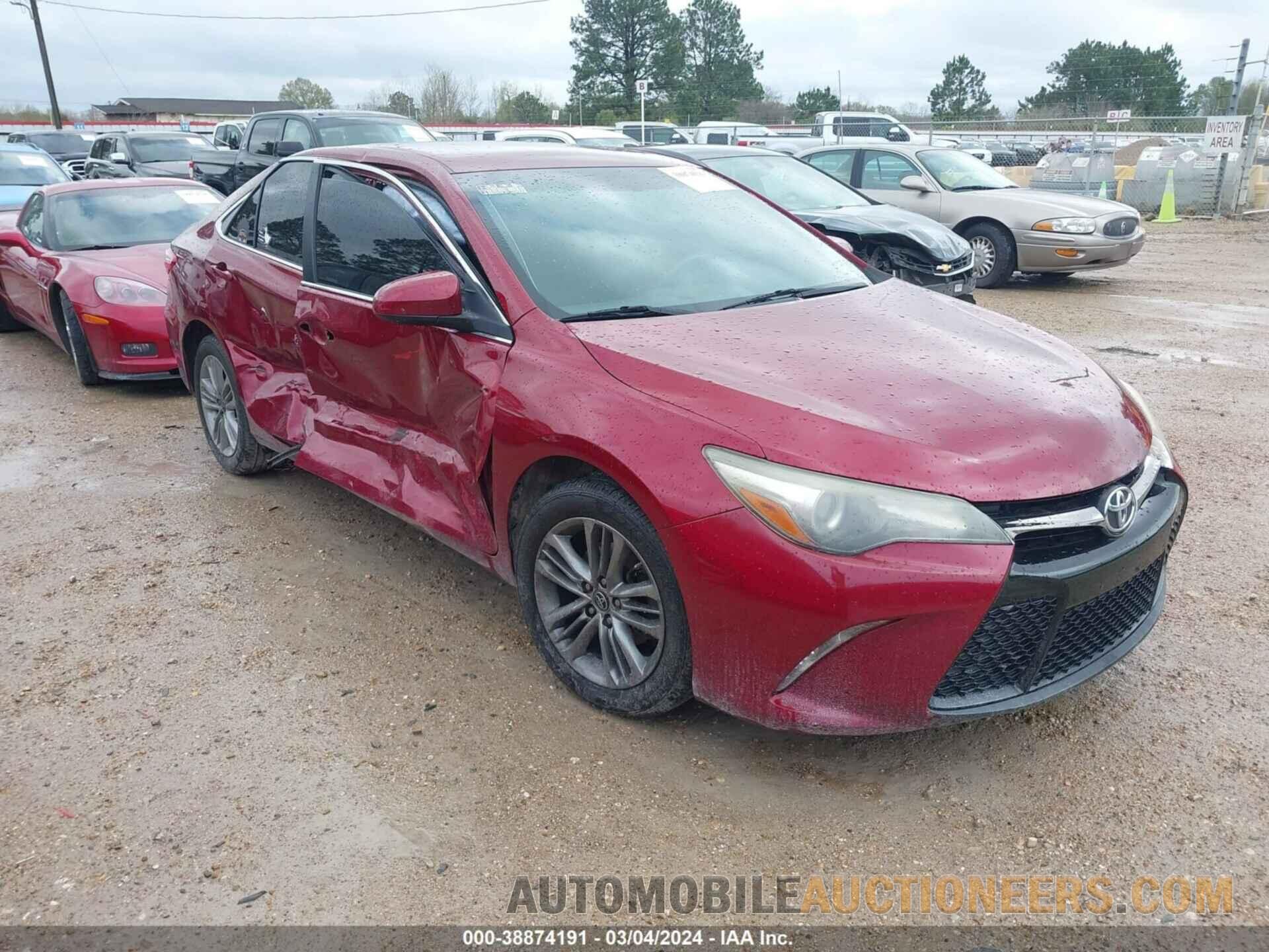 4T1BF1FK8FU990804 TOYOTA CAMRY 2015