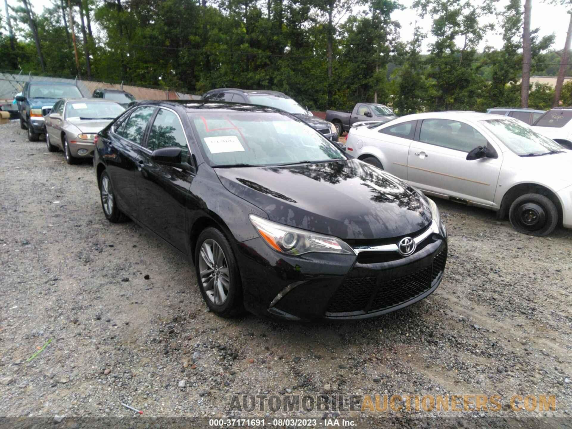 4T1BF1FK8GU205845 TOYOTA CAMRY 2016