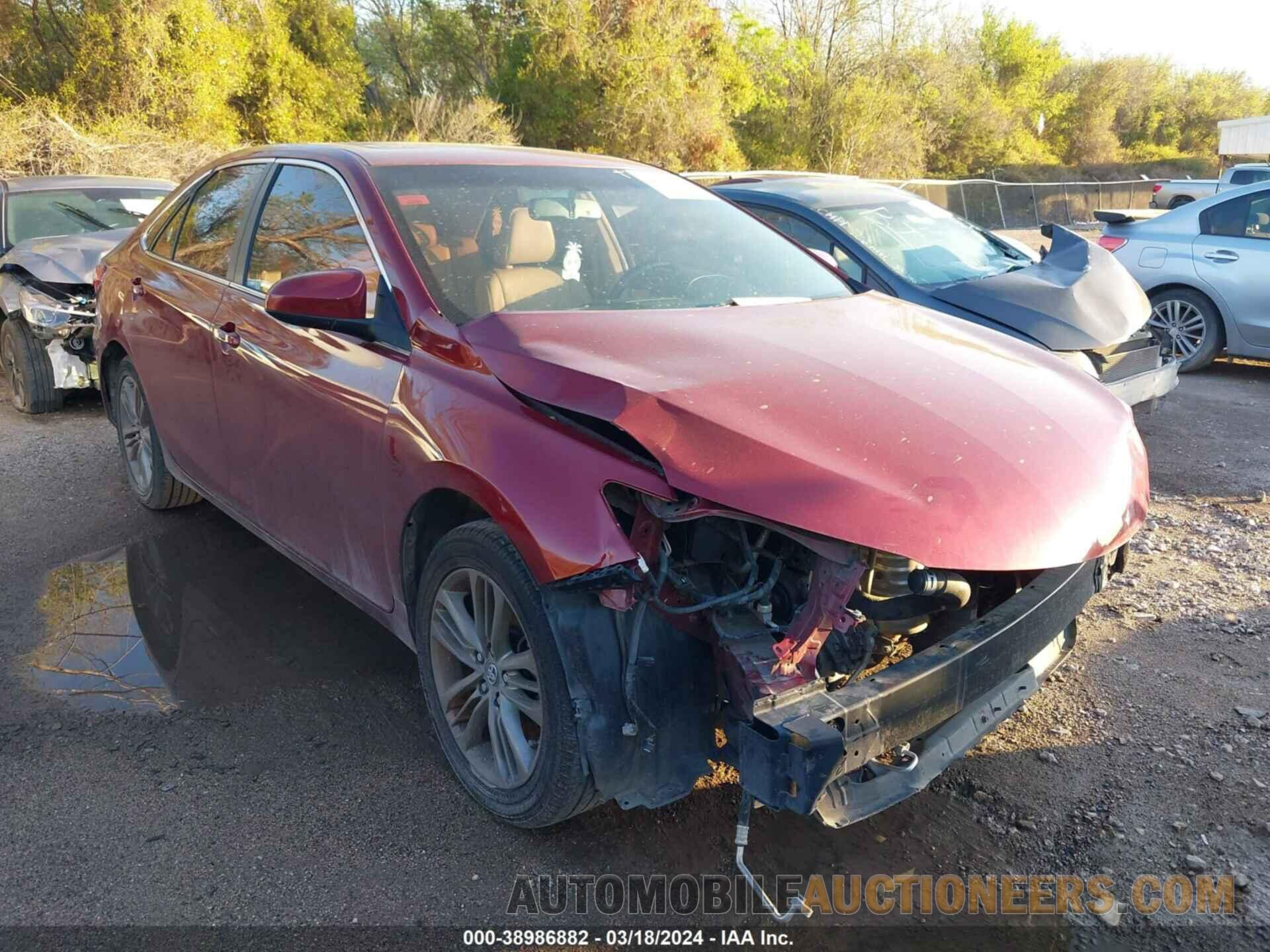 4T1BF1FK8GU508849 TOYOTA CAMRY 2016