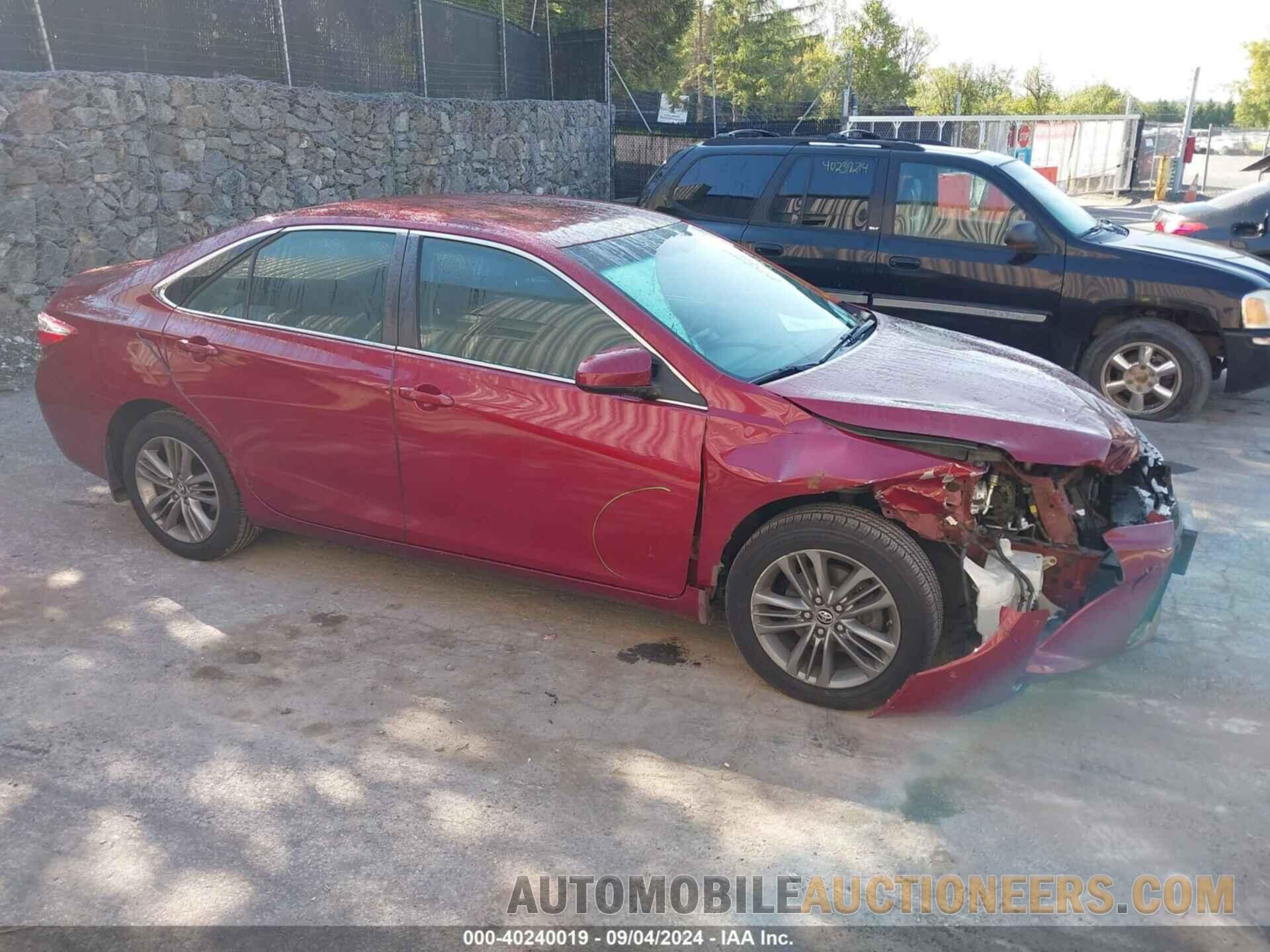 4T1BF1FK8GU516742 TOYOTA CAMRY 2016