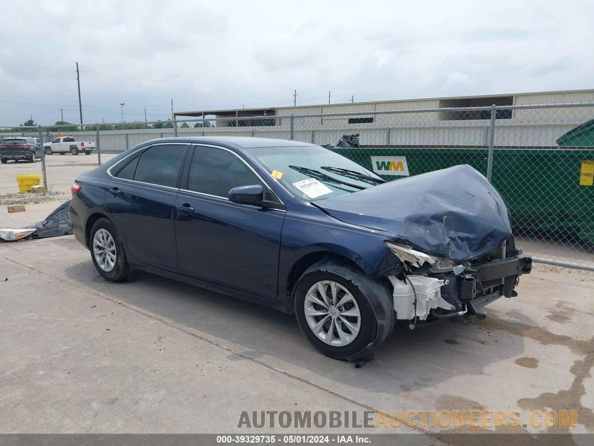 4T1BF1FK8GU547411 TOYOTA CAMRY 2016