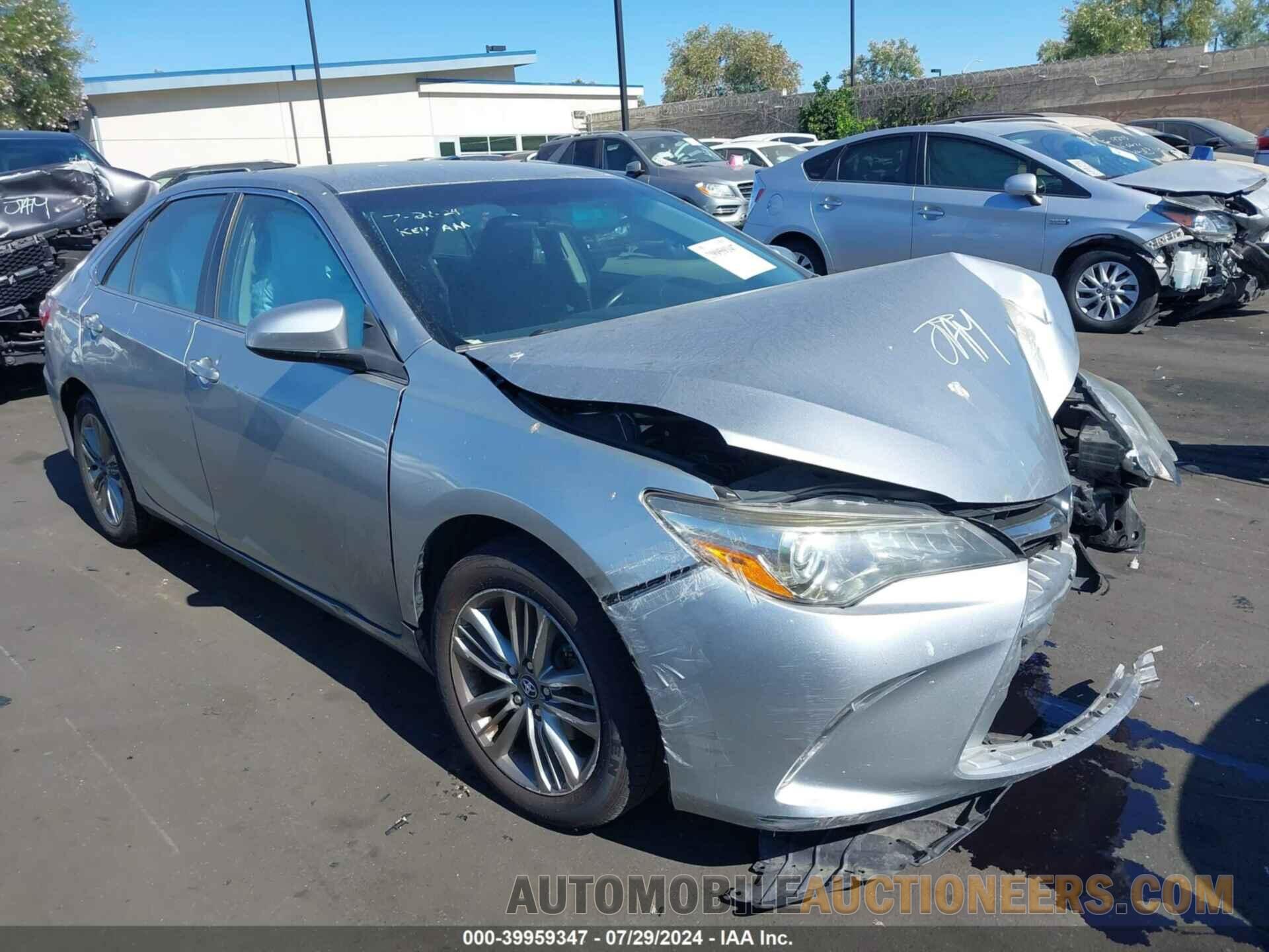 4T1BF1FK8GU590193 TOYOTA CAMRY 2016