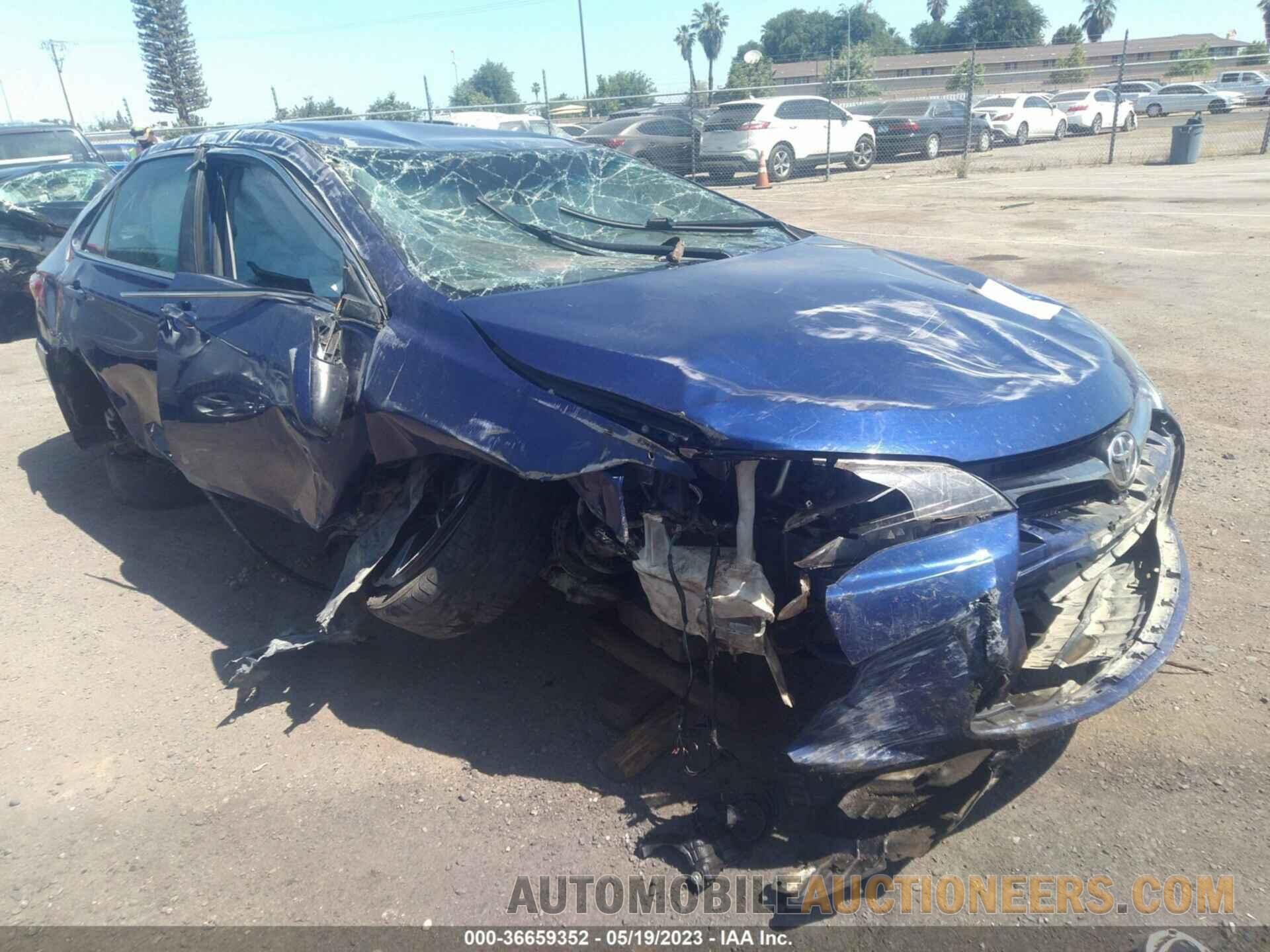 4T1BF1FK8GU602570 TOYOTA CAMRY 2016