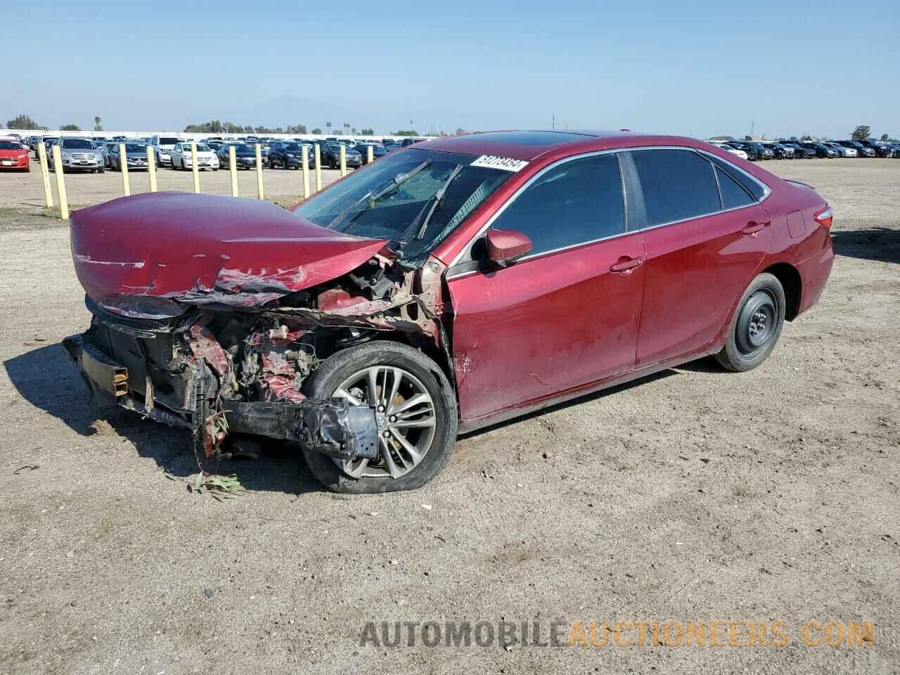 4T1BF1FK8GU610037 TOYOTA CAMRY 2016