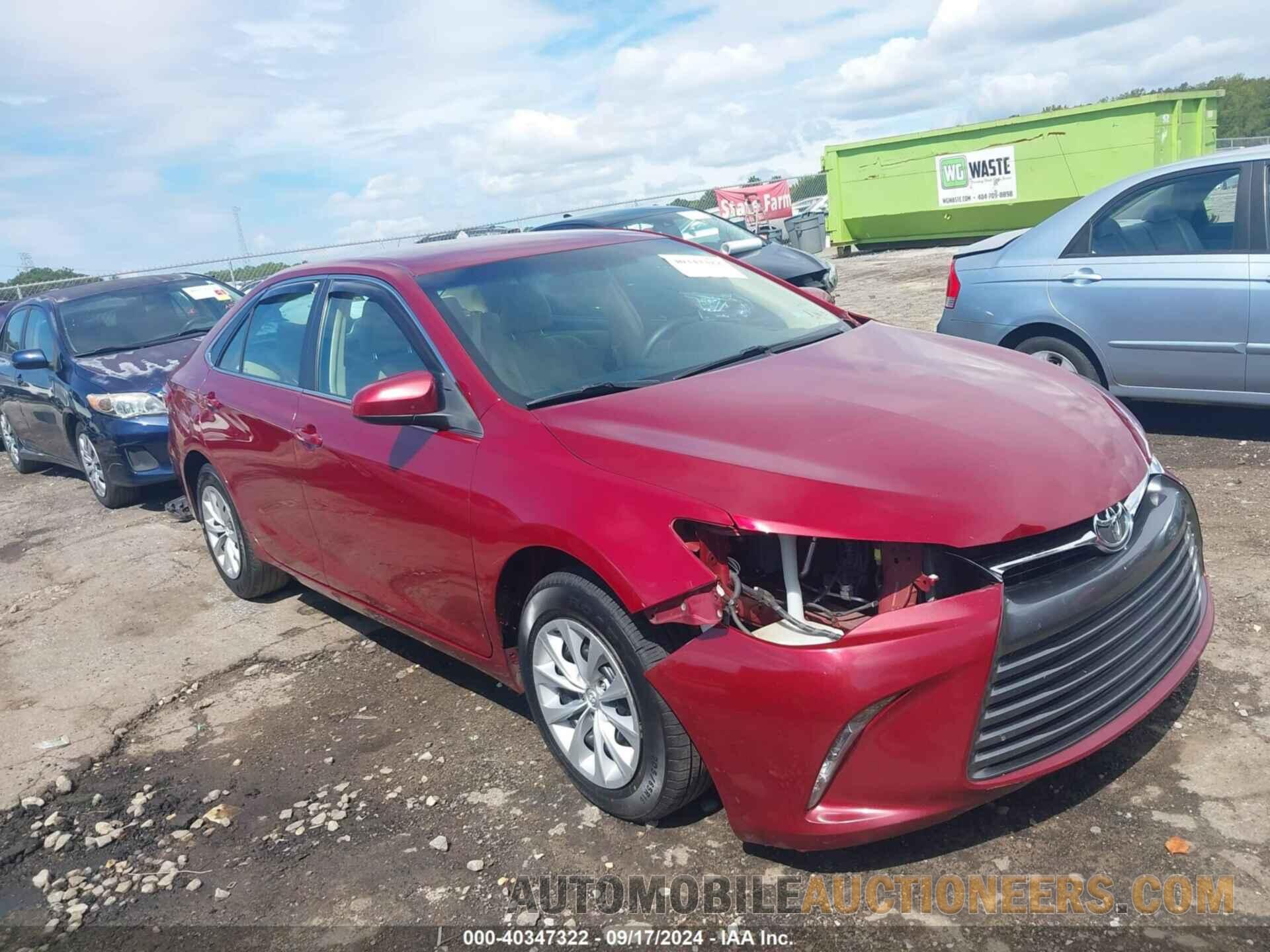 4T1BF1FK8GU999973 TOYOTA CAMRY 2016