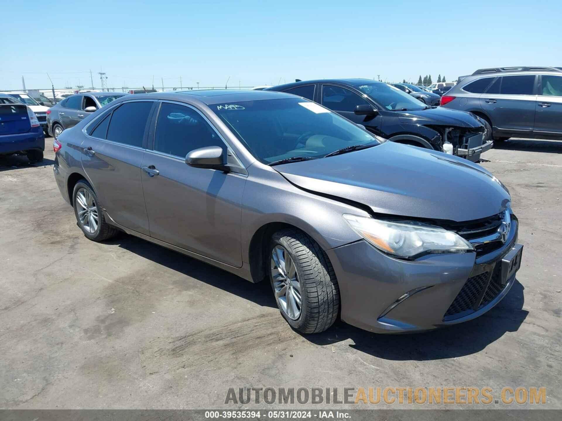 4T1BF1FK8HU292387 TOYOTA CAMRY 2017