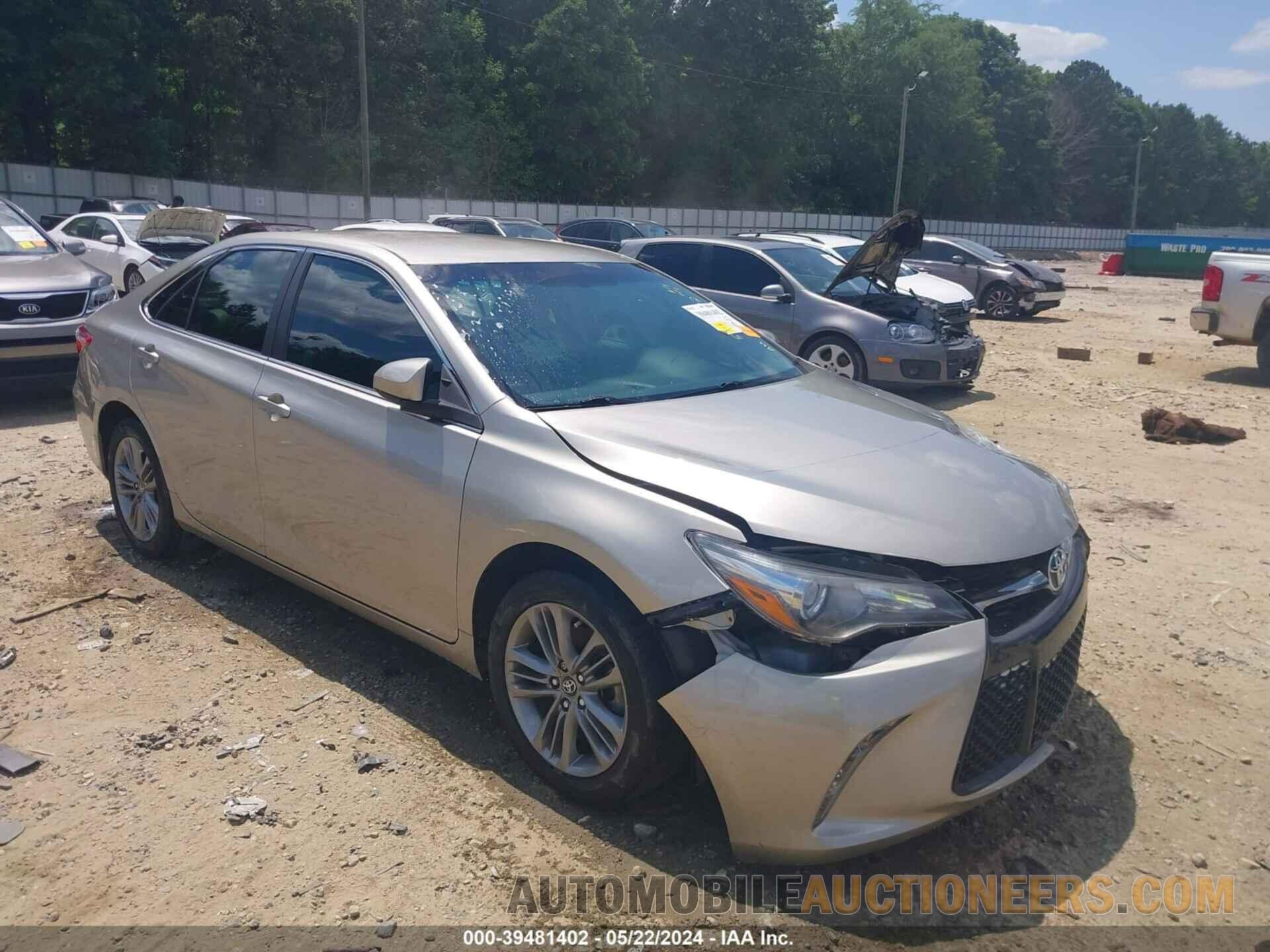 4T1BF1FK8HU353642 TOYOTA CAMRY 2017