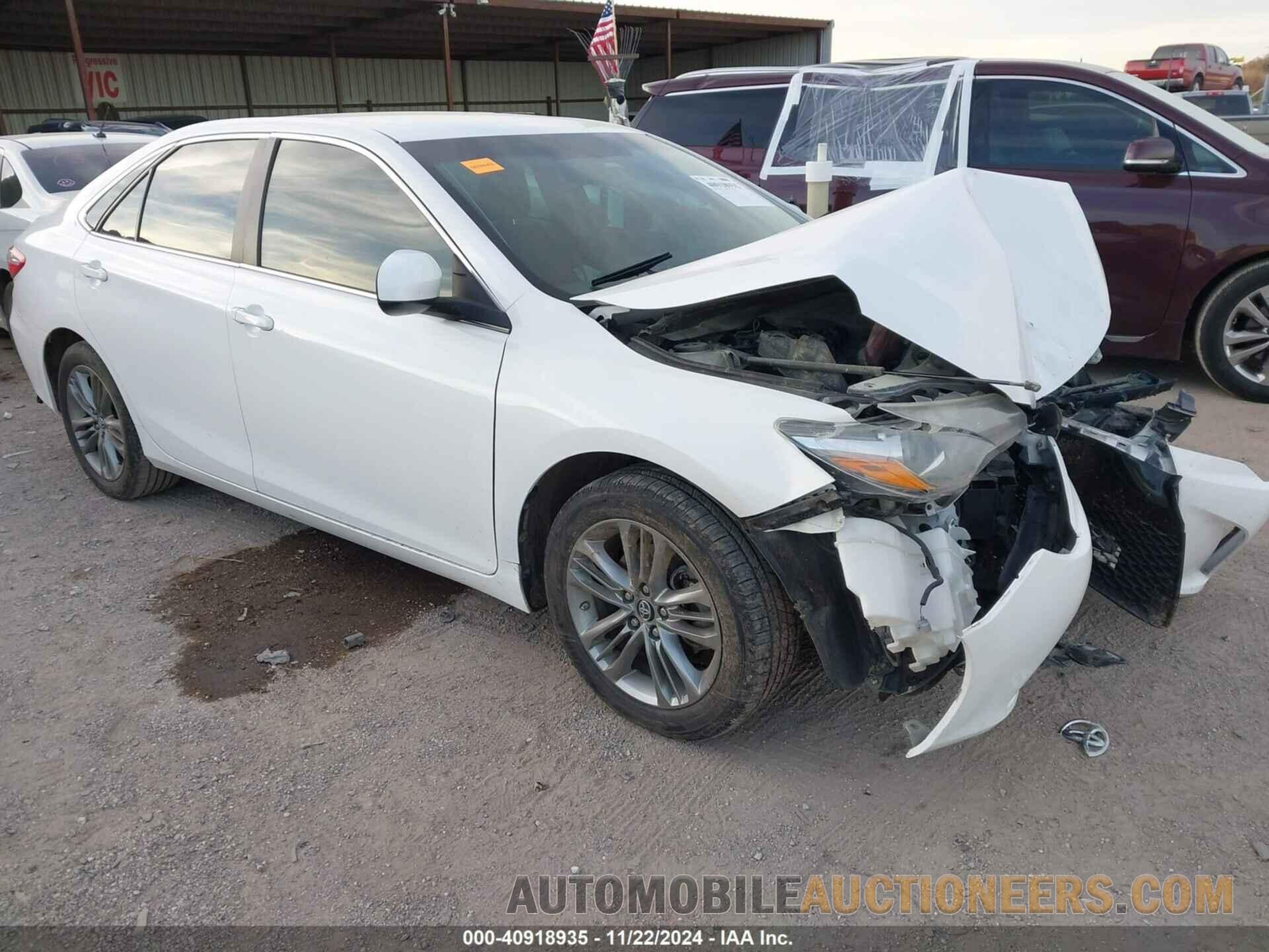 4T1BF1FK8HU376838 TOYOTA CAMRY 2017