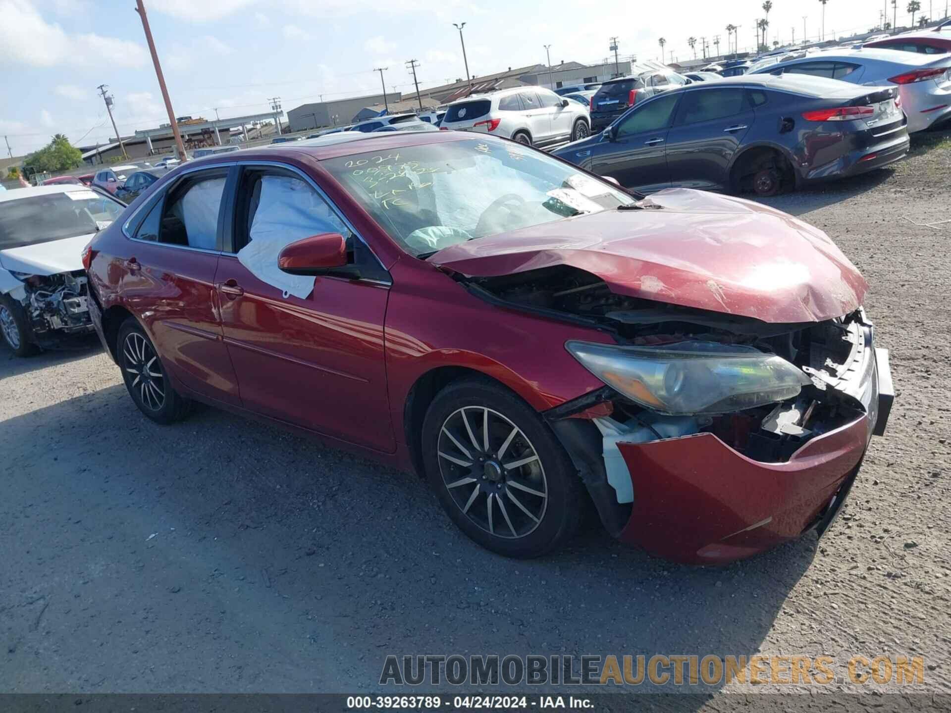 4T1BF1FK8HU624439 TOYOTA CAMRY 2017