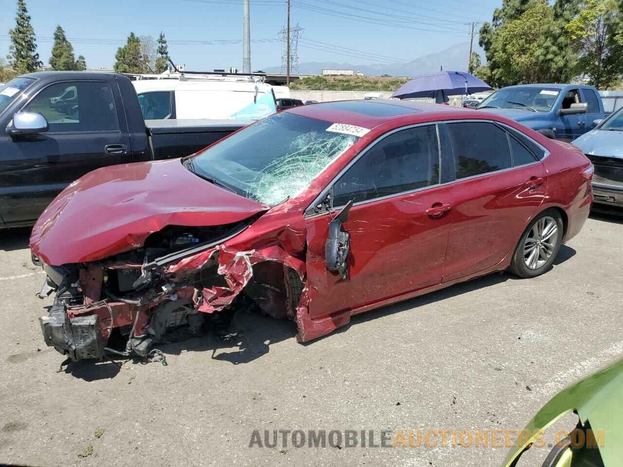 4T1BF1FK8HU628913 TOYOTA CAMRY 2017