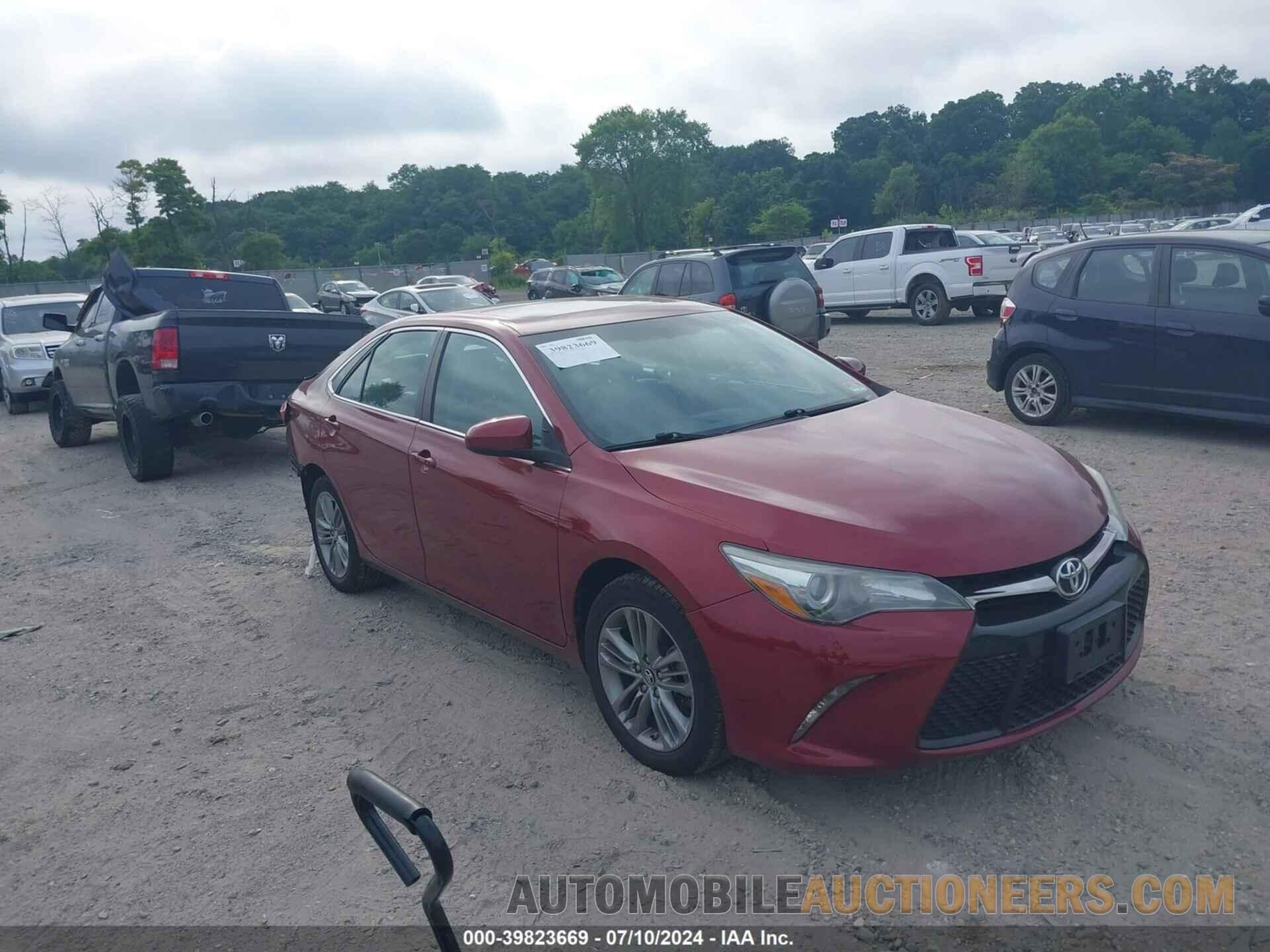 4T1BF1FK8HU662317 TOYOTA CAMRY 2017