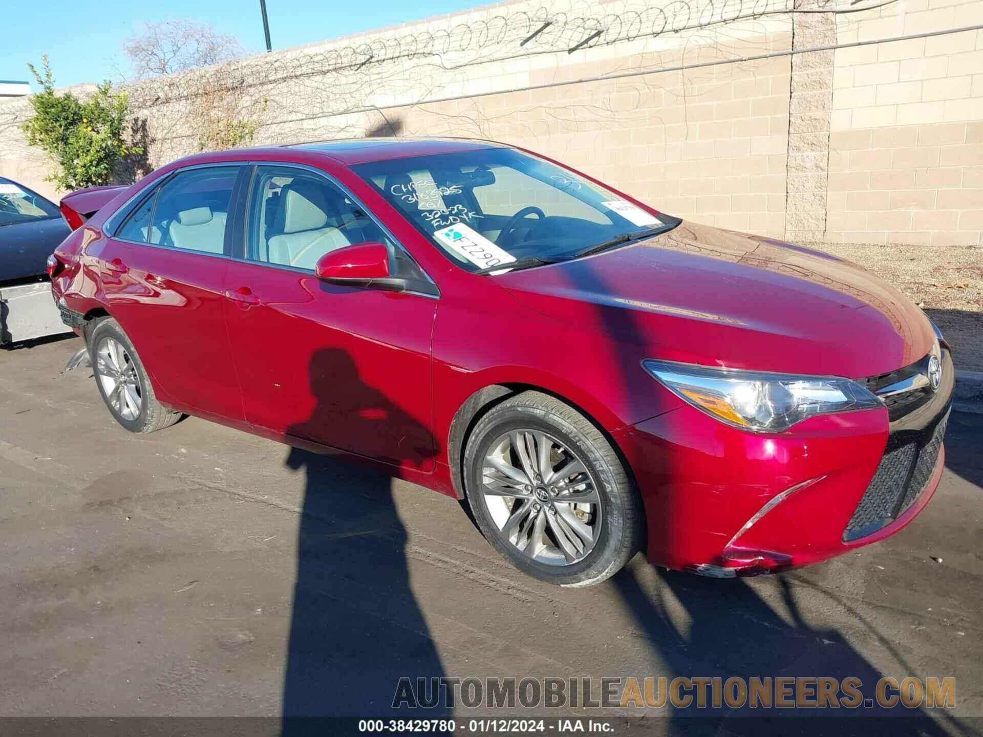 4T1BF1FK8HU703657 TOYOTA CAMRY 2017