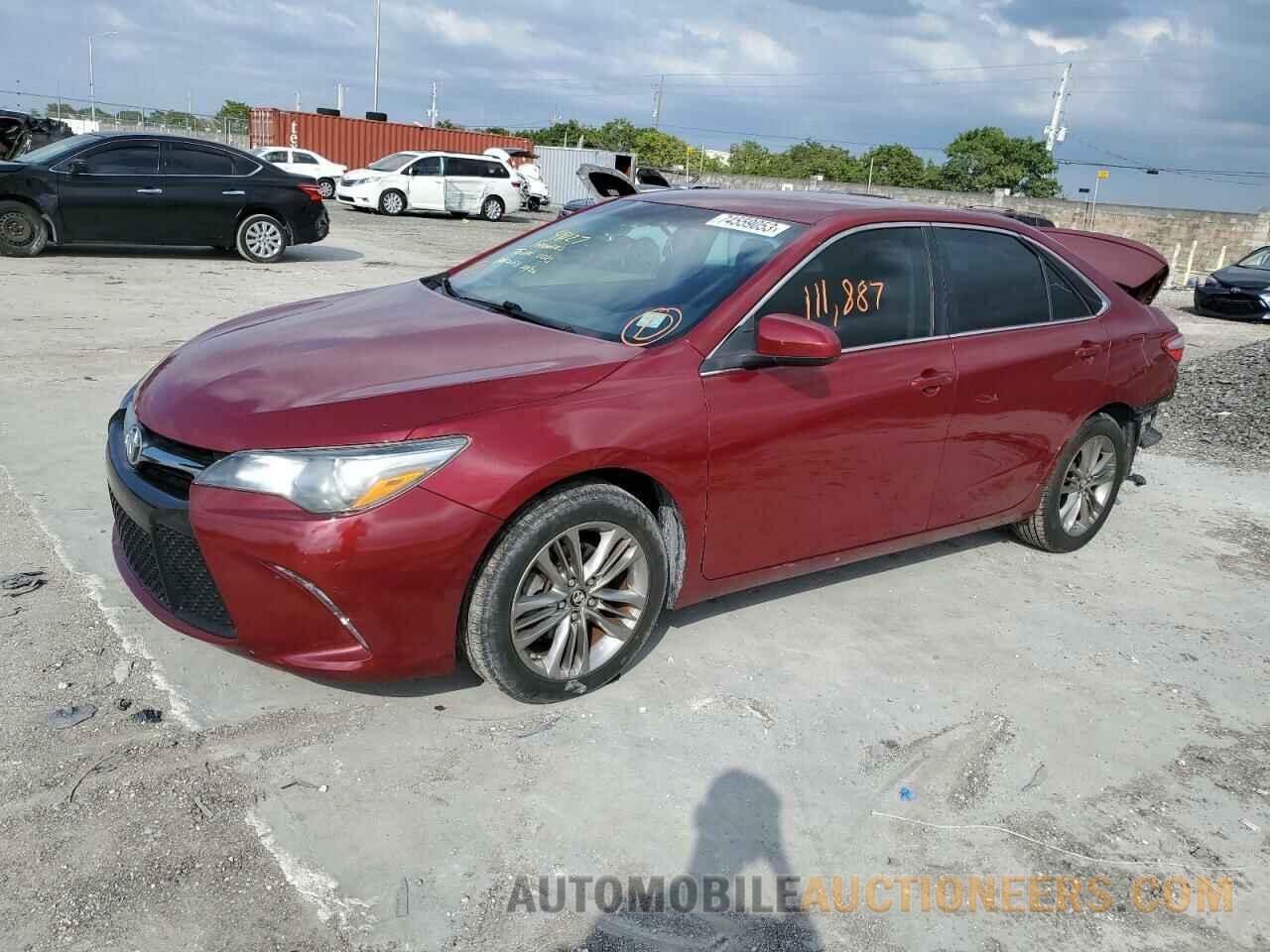 4T1BF1FK8HU738392 TOYOTA CAMRY 2017