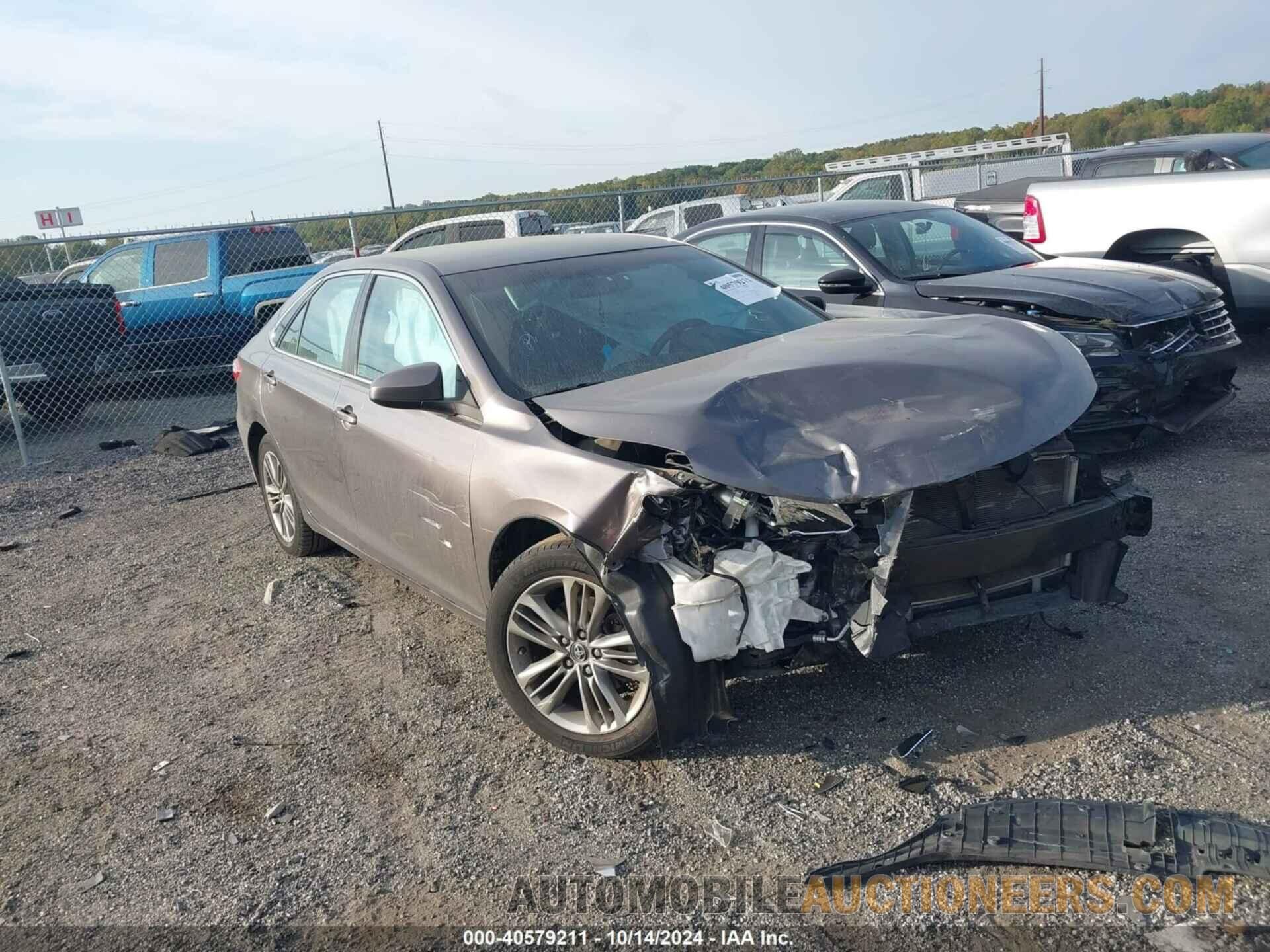 4T1BF1FK8HU800289 TOYOTA CAMRY 2017